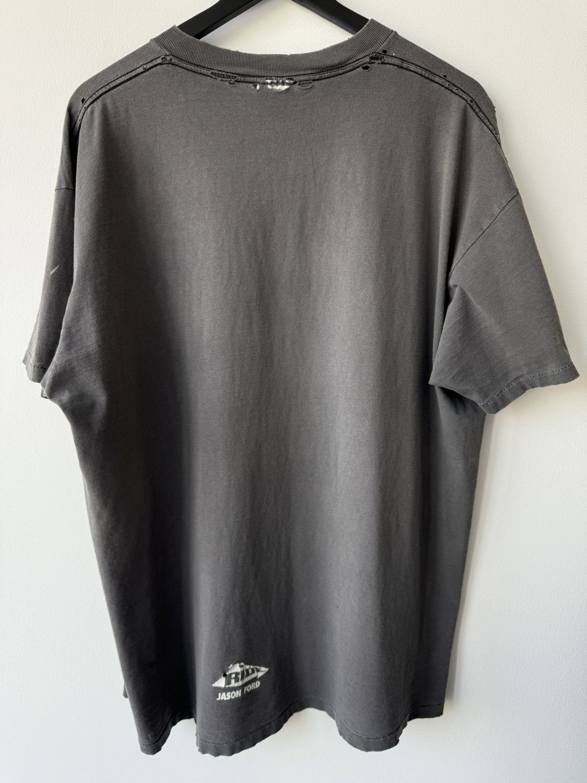 Vintage VINTAGE 90s THRASHED FADED HOOKER SNOWBOARDING T SHIRT Size US XL / EU 56 / 4 - 6 Thumbnail
