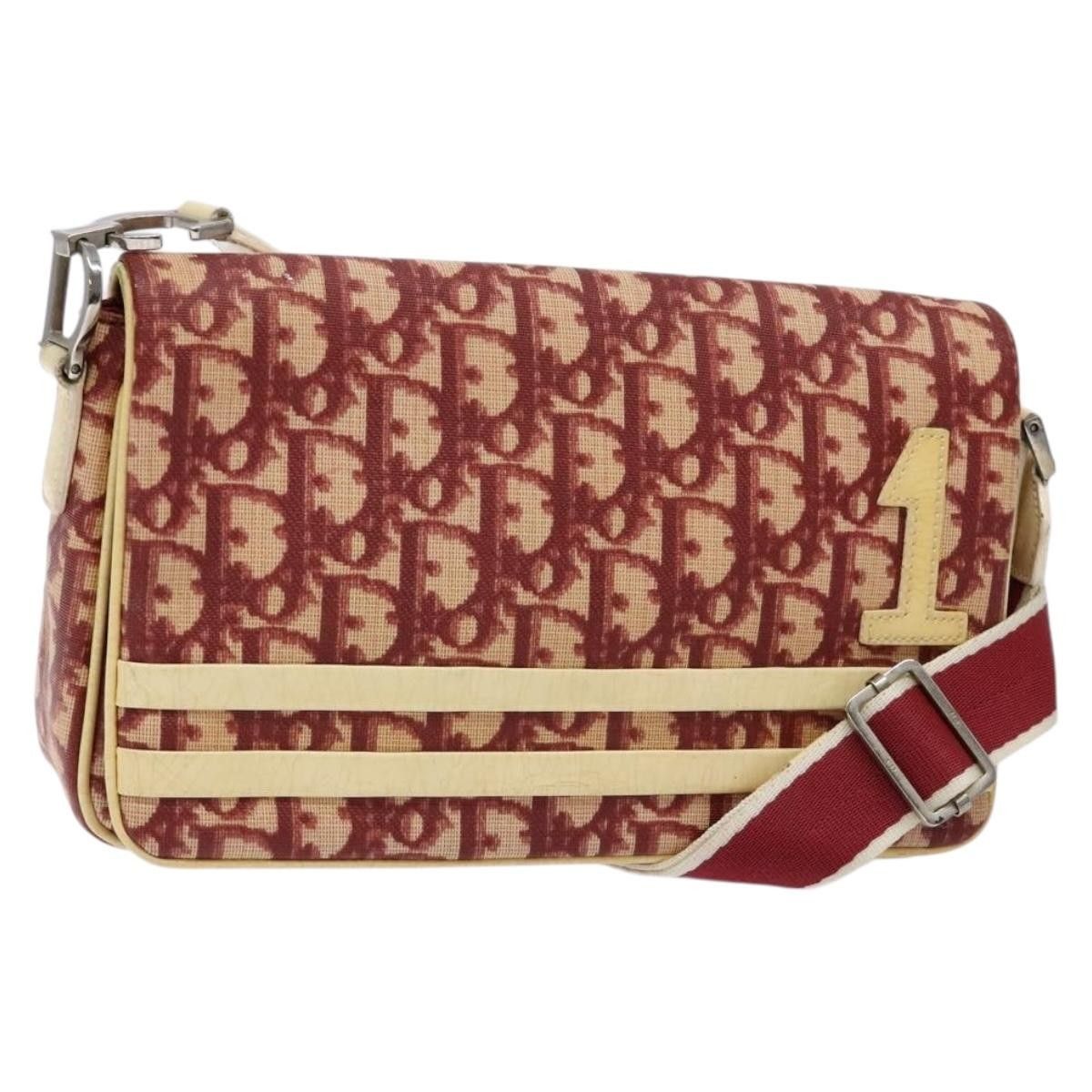 Dior Christian Dior Vintage Flap Crossbody Bag Canvas Size ONE SIZE - 1 Thumbnail
