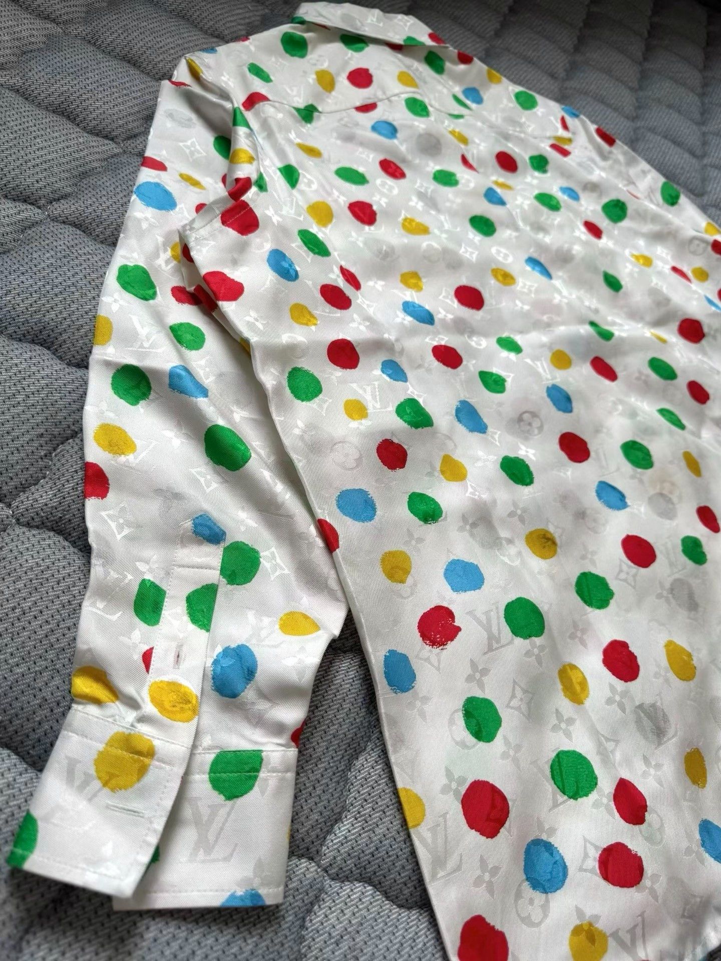 Louis Vuitton Louis Vuitton Yayoi Kusama Polka Dot Shirt Dress Size US S / EU 44-46 / 1 - 3 Thumbnail
