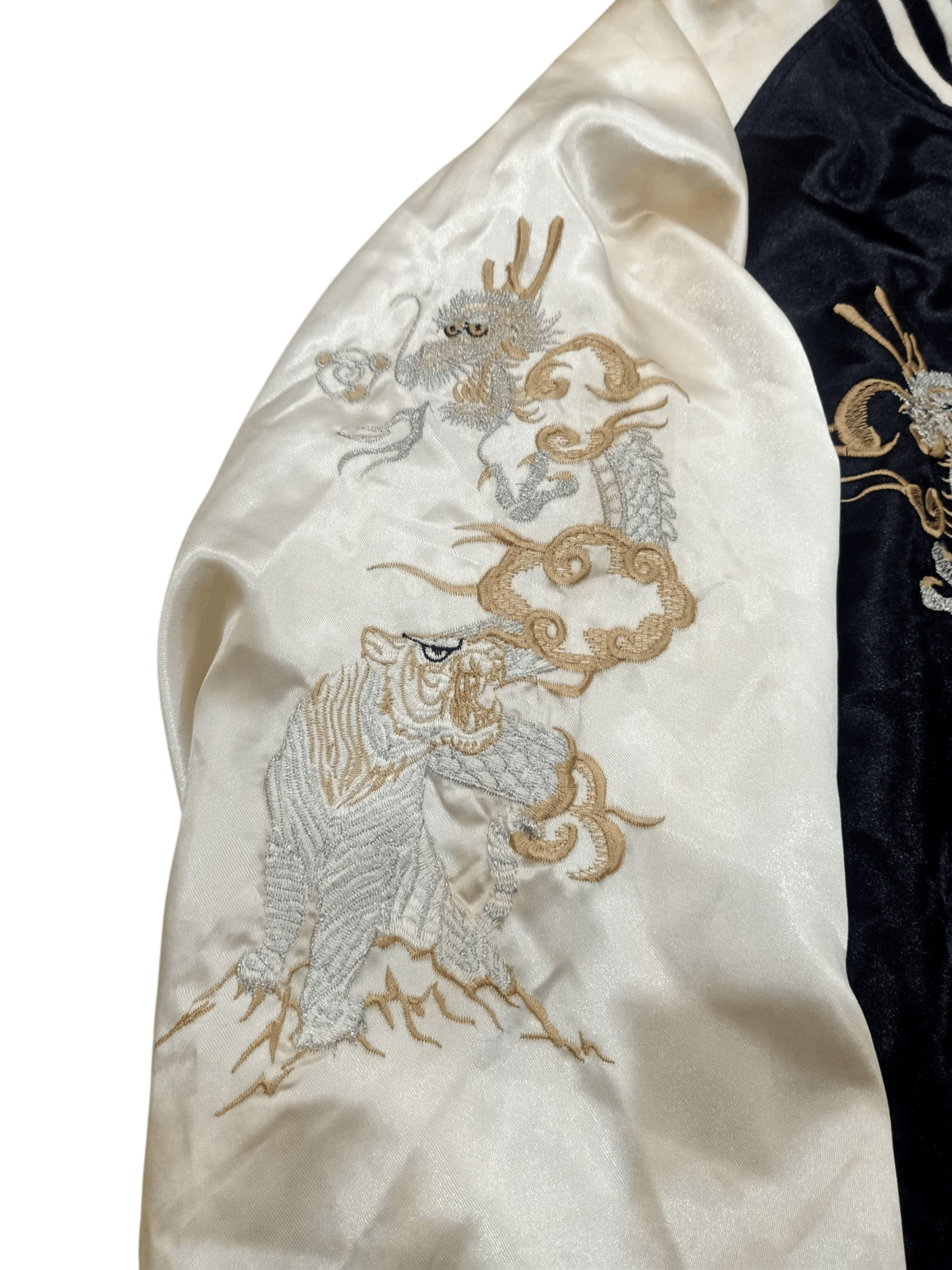Japanese Brand Sukajan Embroidery Jacket Size US XXL / EU 58 / 5 - 6 Thumbnail
