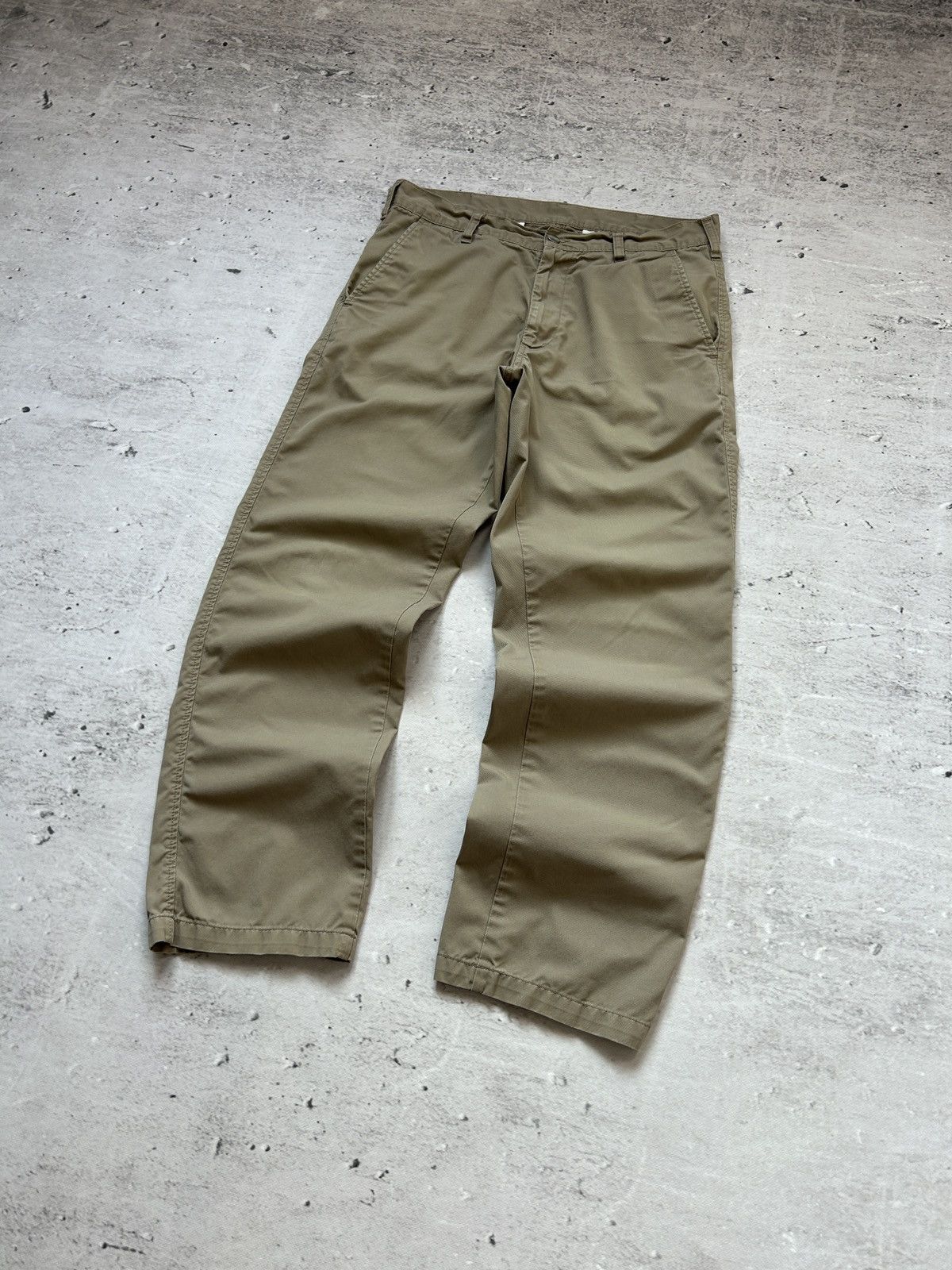 Carhartt 💥Vintage Carhartt Presenter Distressed Faded Baggy Pants💥 Size US 32 / EU 48 - 8 Thumbnail