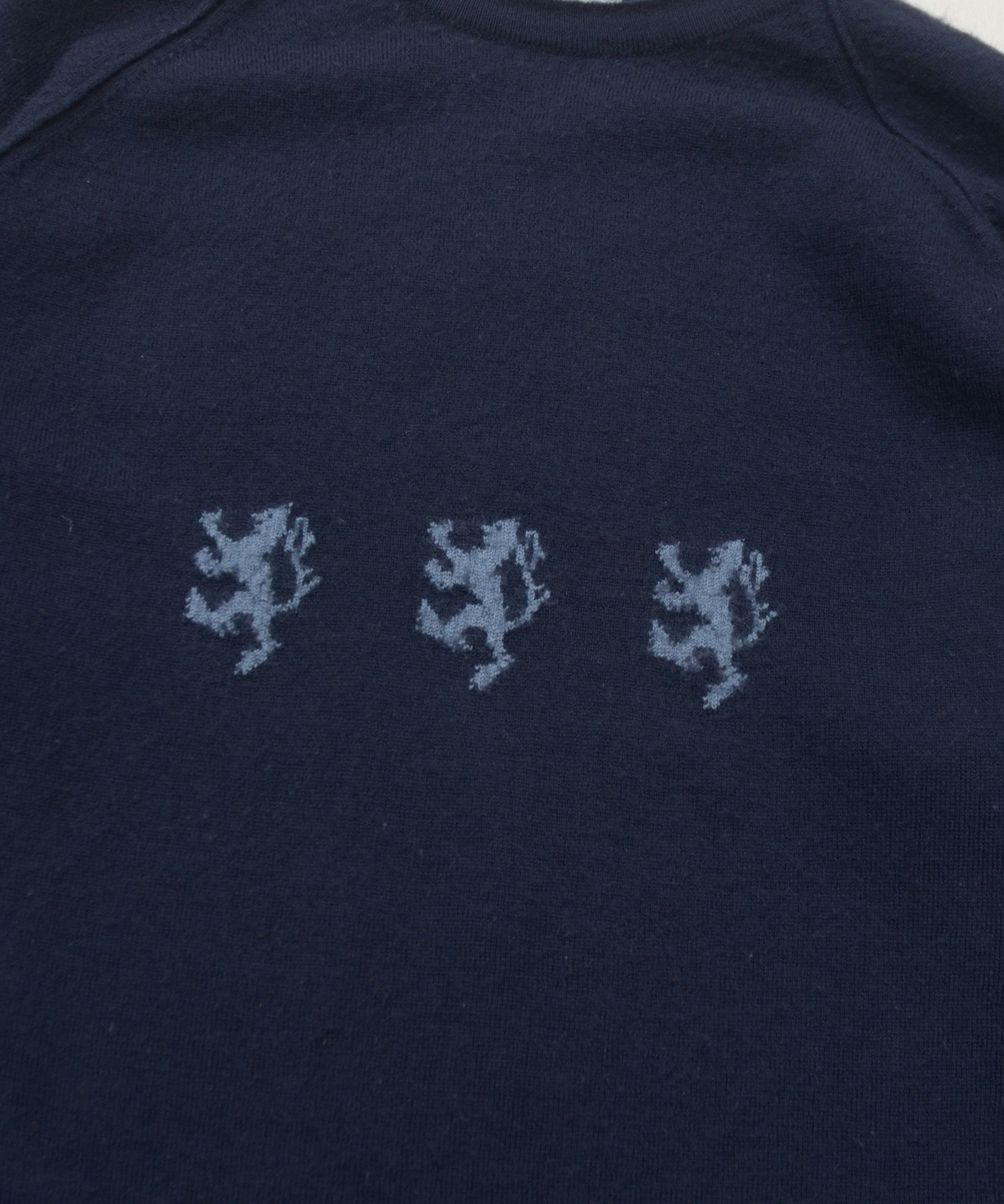 Pringle Of Scotland × Vintage Vintage Pringle SCOTLAND Sports Wool Knit Golf Sweater Logo Size US L / EU 52-54 / 3 - 5 Thumbnail