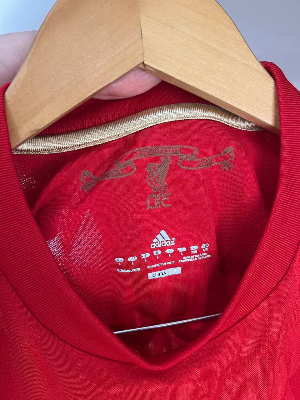 Adidas VINTAGE ADIDAS FC LIVERPOOL ENGLAND SOCCER JERSEY RETRO Size US L / EU 52-54 / 3 - 7 Thumbnail