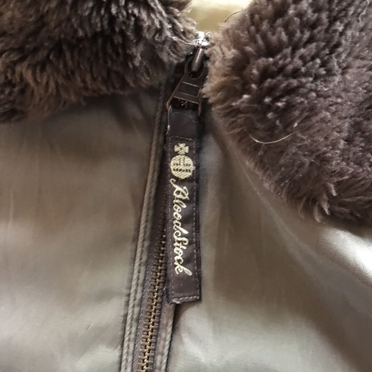Vintage Vintage Blood Stock Faux Fur Bombers style jacket Size US L / EU 52-54 / 3 - 7 Thumbnail