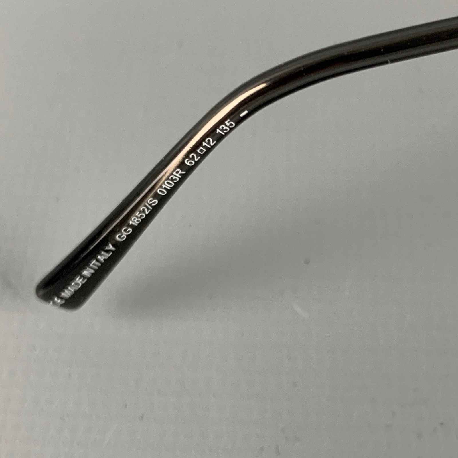 Gucci GUCCI Silver Metal Aviator Sunglasses Size ONE SIZE - 5 Thumbnail