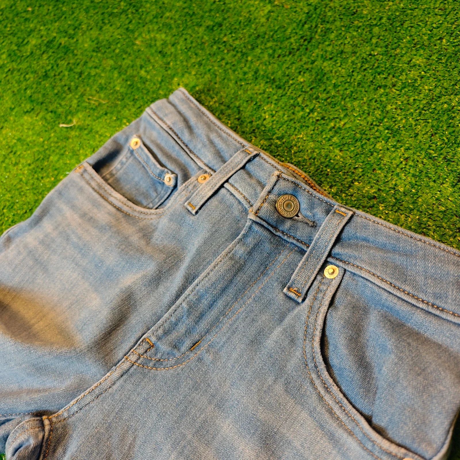 Levi's Levi's 725 Jeans Womens 24 blue Flare Bootcut high rise Size 24" / US 00 / IT 34 - 4 Thumbnail