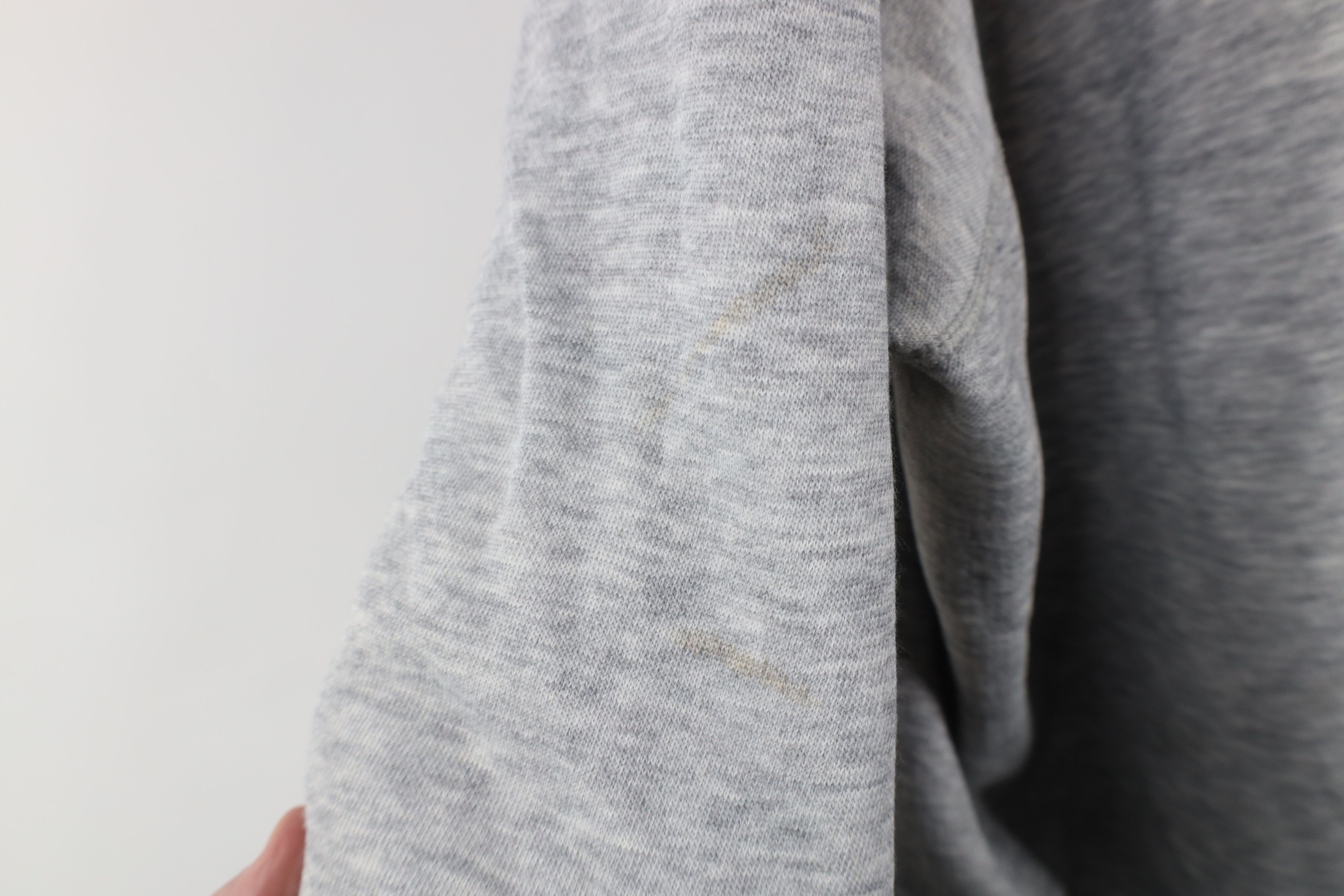 Vintage Vintage 90s Streetwear Boxy Fit Sweatshirt Heather Gray USA Size XL / US 12-14 / IT 48-50 - 4 Thumbnail