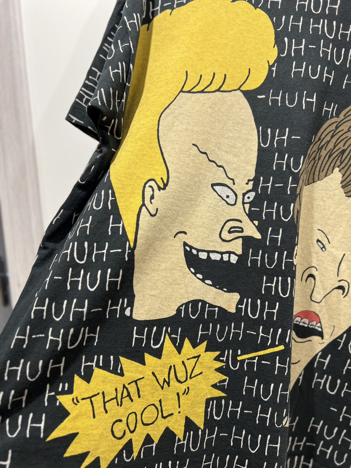 Cartoon Network × Mtv × Vintage Vintage 1993 MTV Beavis And Butthead HUH T Shirt XL Rare Size US XL / EU 56 / 4 - 17 Thumbnail