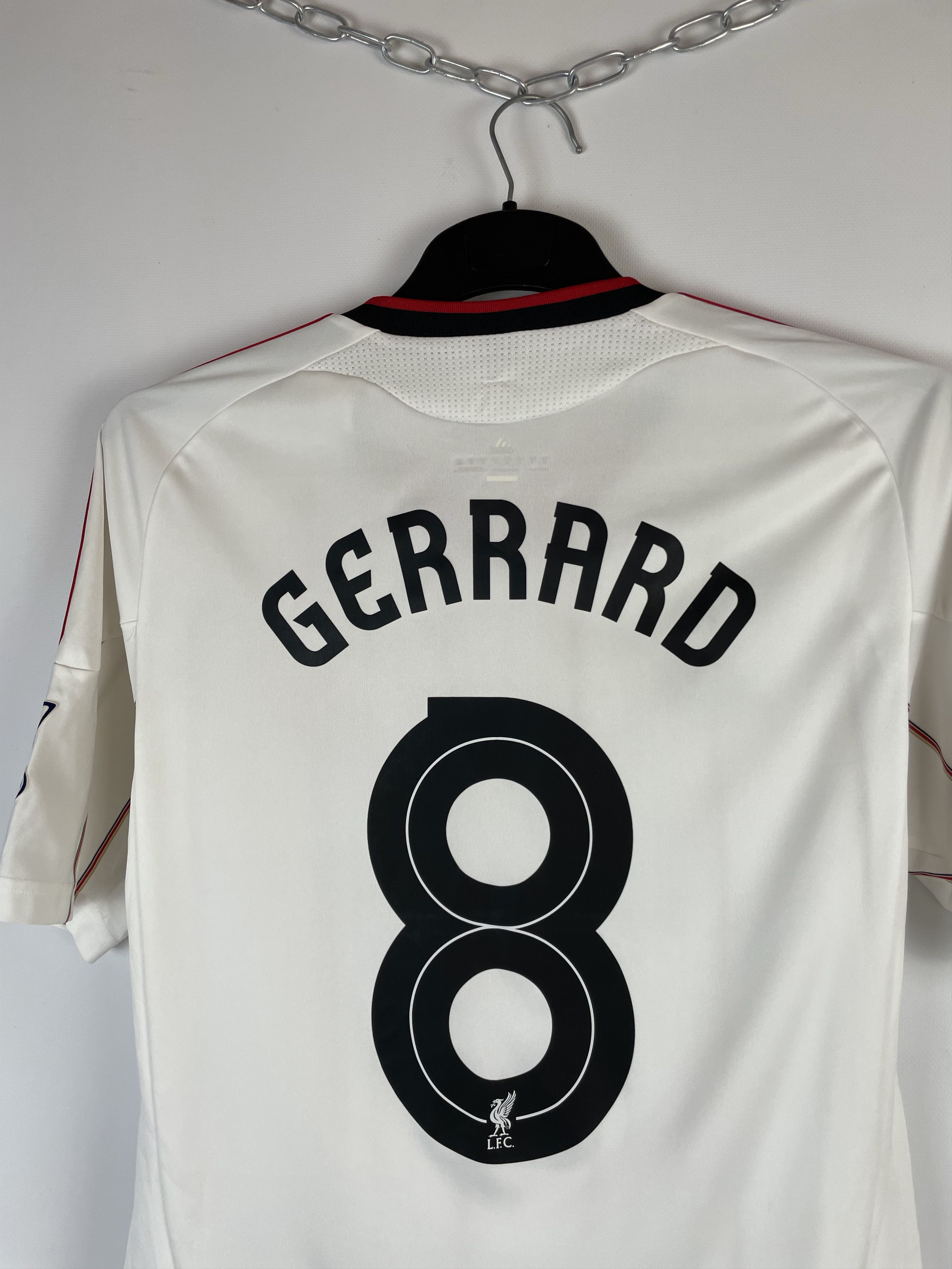 Adidas Adidas Liverpool FC Gerrard #8 Vintage Soccer Jersey Size US M / EU 48-50 / 2 - 10 Thumbnail