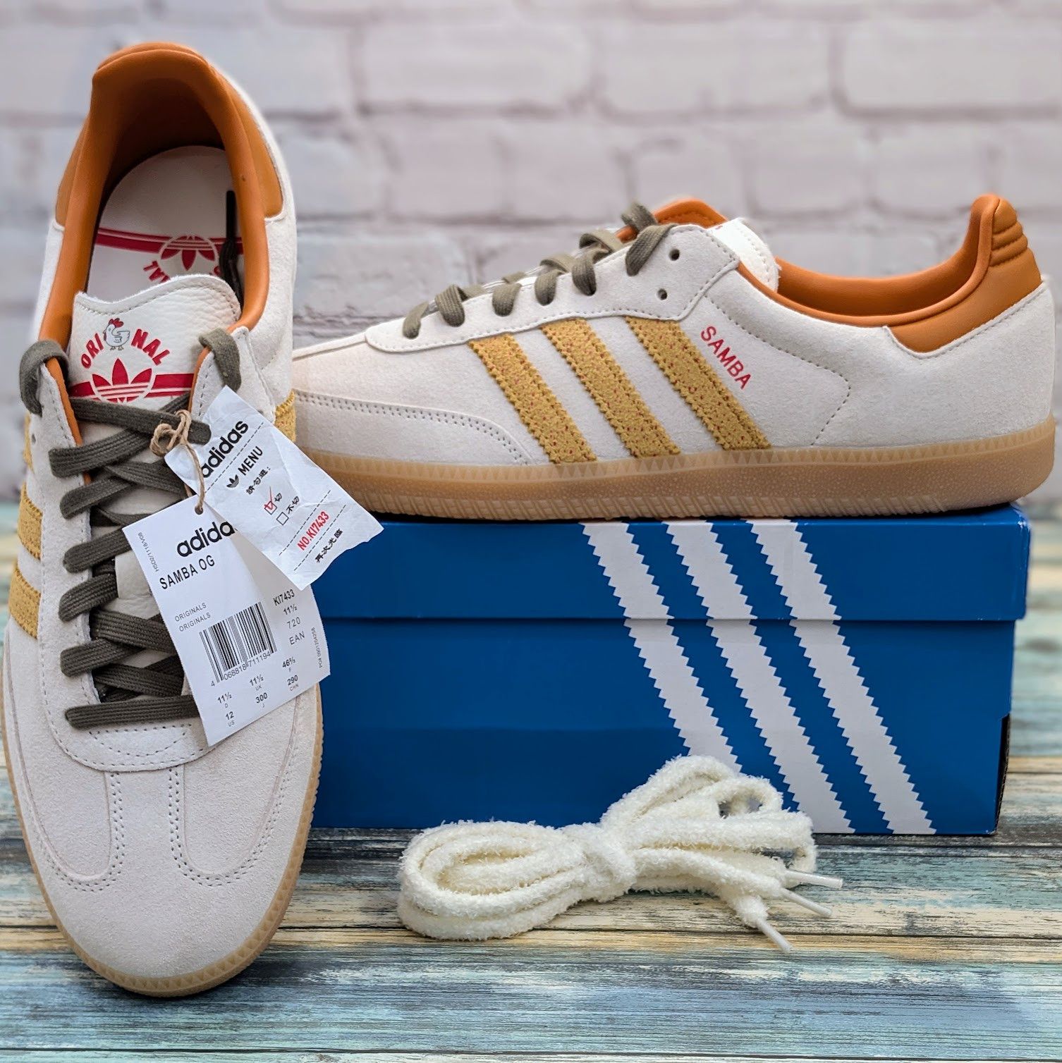 Adidas adidas Samba 'Tawainese Fried Chicken' Size US 12 / IT 42 - 3 Thumbnail