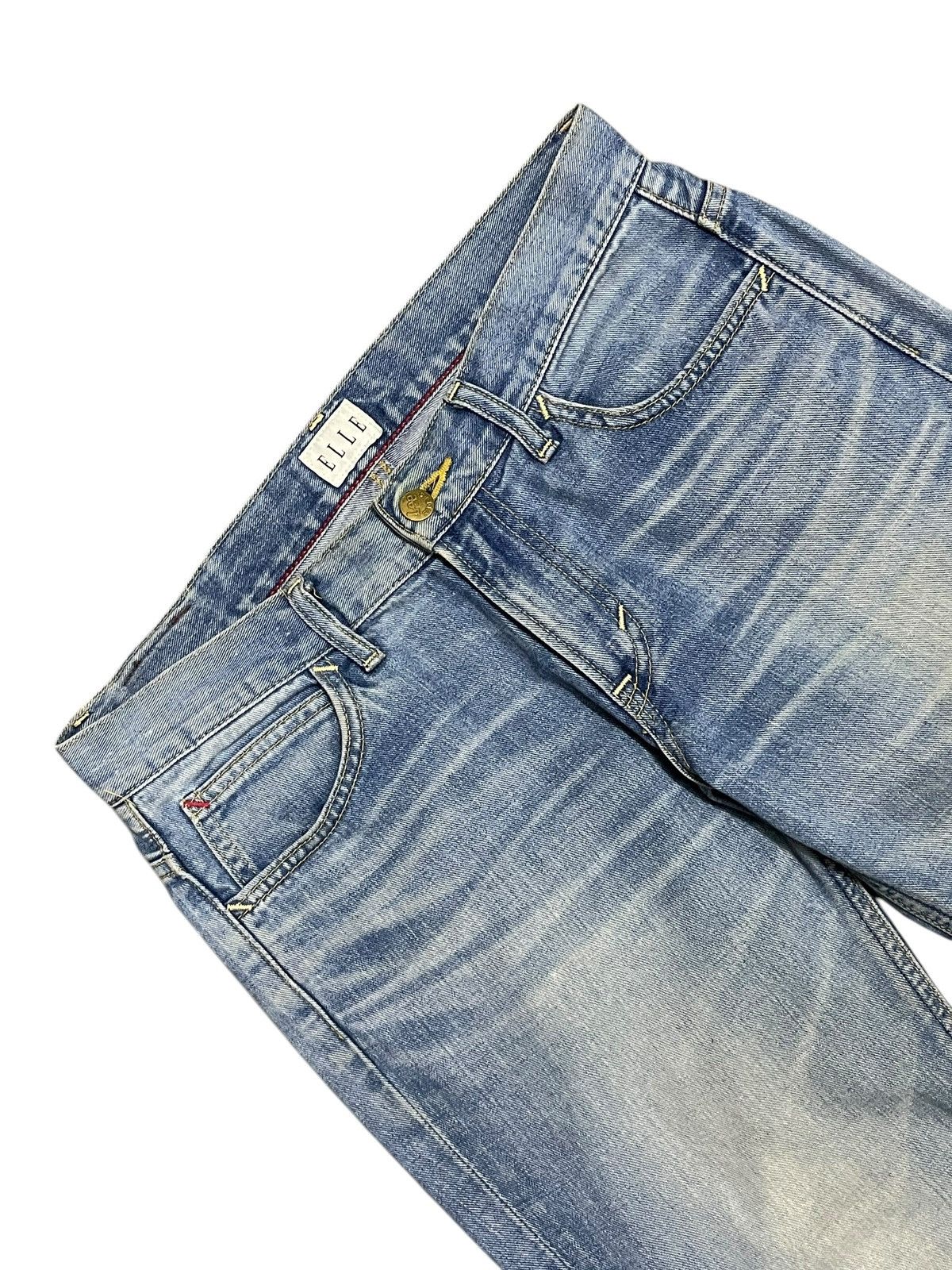 Lee Lee Rider x Elle Blue Fade Wash Ripped Jeans Limited Edition Size 31" - 6 Thumbnail