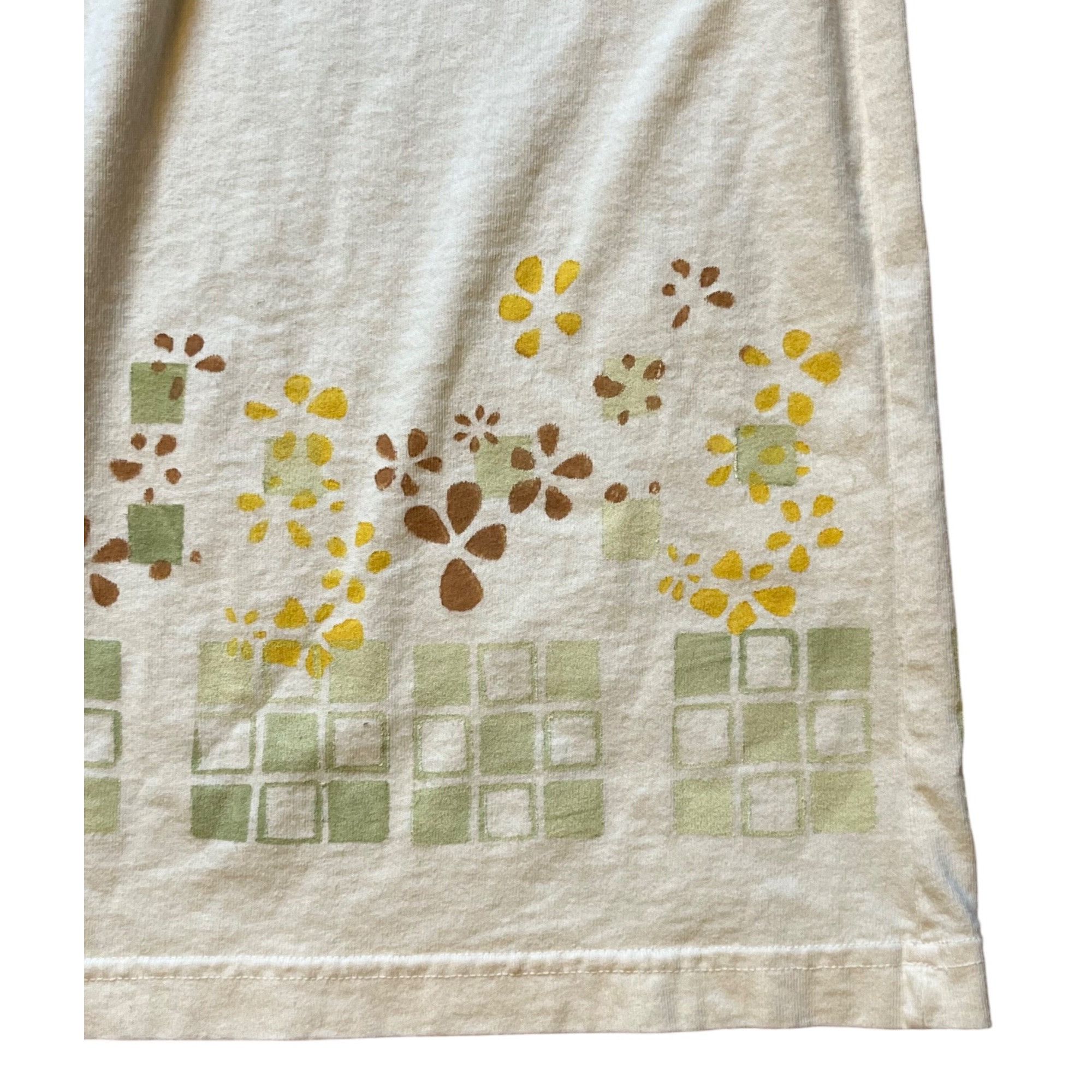 Other VTG 2000 Blue Fish Clothing 1 S M L Maxi Skirt Cream Lagenlo Size 34" / US 12 / IT 48 - 6 Thumbnail