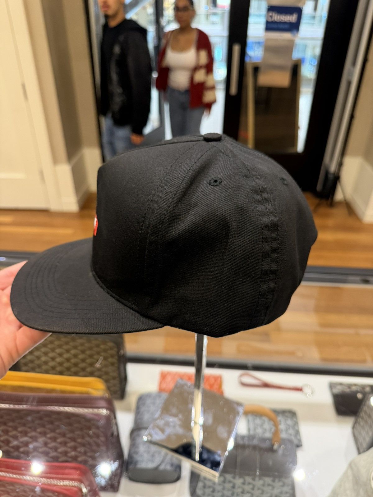 Supreme Supreme Musical Note Snap Back Hat - Black Size ONE SIZE - 2 Thumbnail