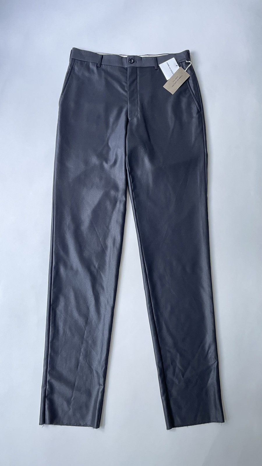 Comme des Garcons S/S 12 Shimmer Blue Wool Trousers Size US 32 / EU 48 - 1 Thumbnail