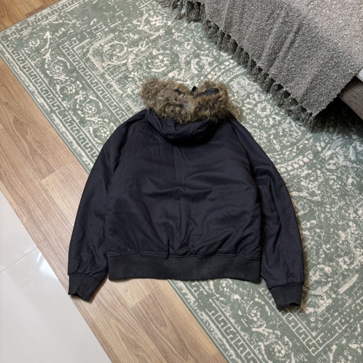 If Six Was Nine × Japanese Brand × Le Grande Bleu (L.G.B.) G.O.A | Coen tokyo japan Fur jacket IfSixWasNine LGB Style Size M / US 6-8 / IT 42-44 - 4 Thumbnail