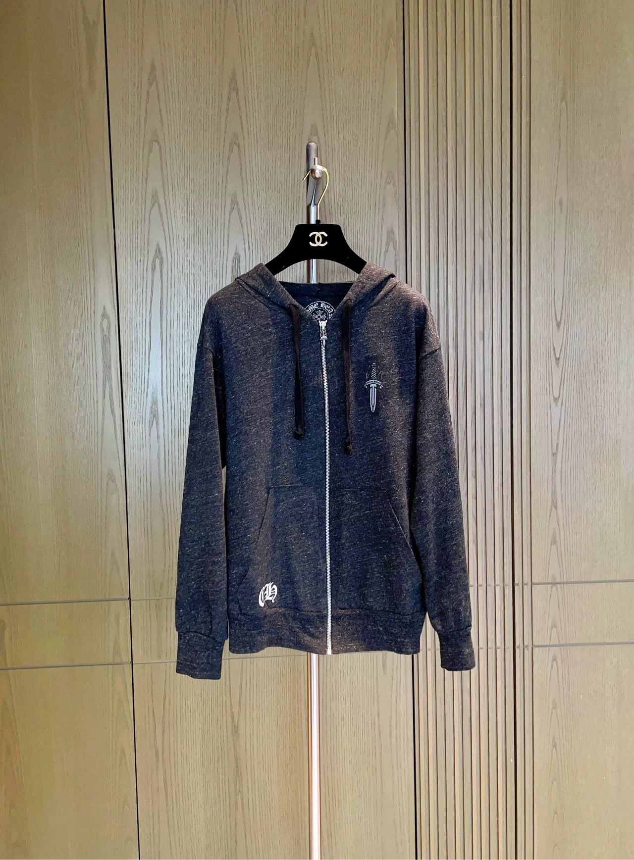 Chrome Hearts Chrome Hearts Silver Sword Zip Hoodie Size US S / EU 44-46 / 1 - 1 Thumbnail