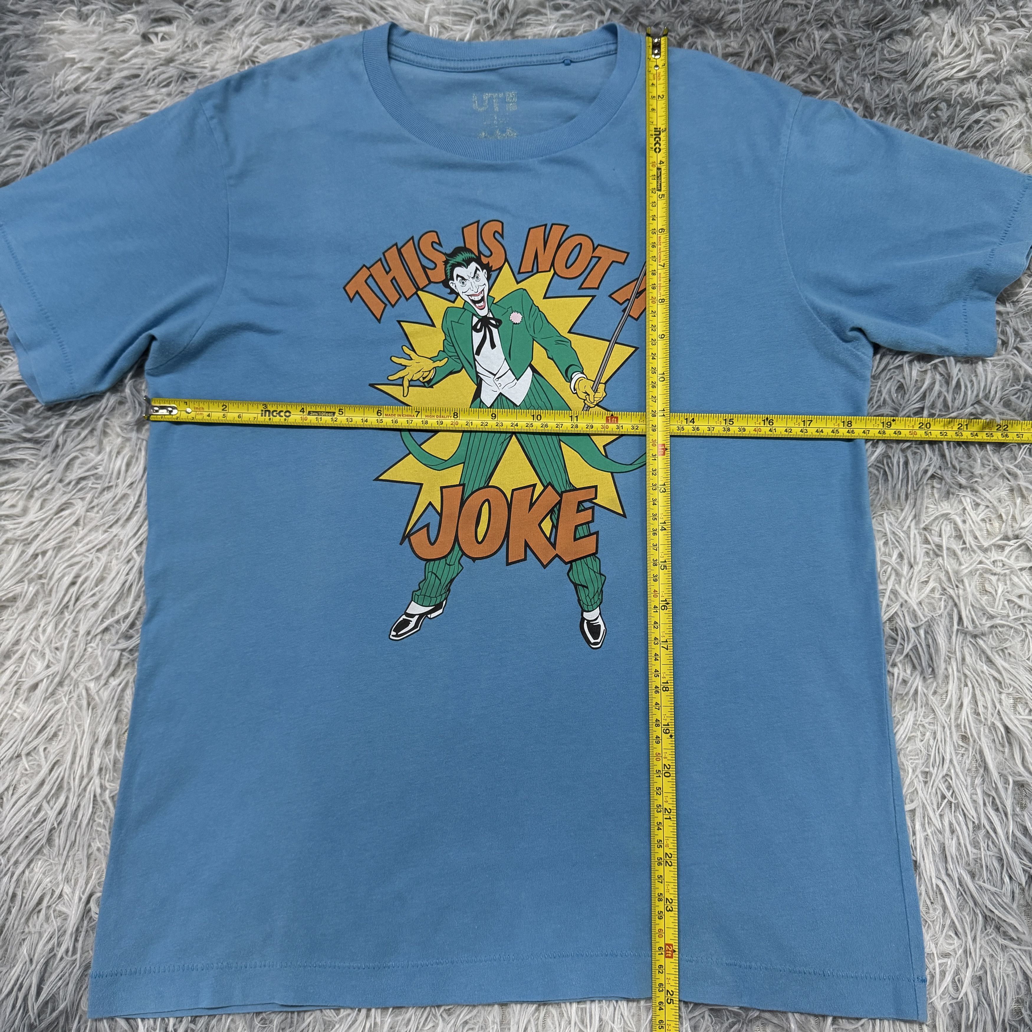 Anime Uniqlo Jean-Michel Basquiat X DC Comics Badman Joker Tee Size US S / EU 44-46 / 1 - 5 Thumbnail