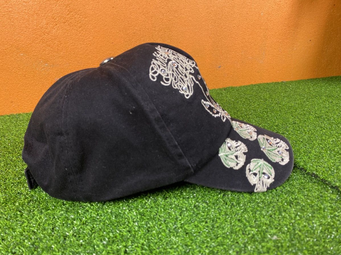 Christian Audigier Christian Audigier Los Angeles Embroidered Denim Brim Cap Size ONE SIZE - 10 Thumbnail