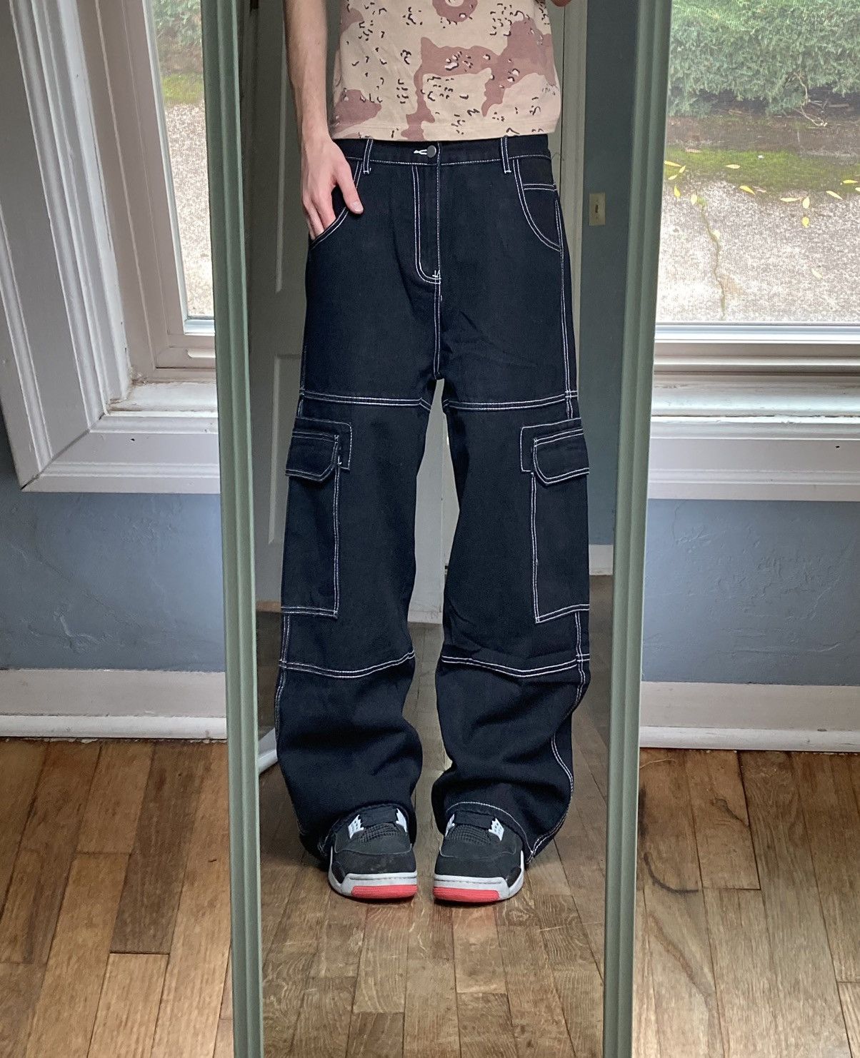 Japanese Brand Baggy Jeans Size US 32 / EU 48 - 8 Thumbnail
