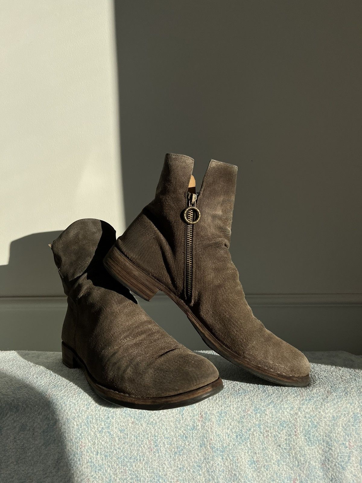 Fiorentini + Baker FIORENTINI+BAKER ELF Suede Leather Boots Guidi style Size US 8.5 / EU 41-42 - 6 Thumbnail