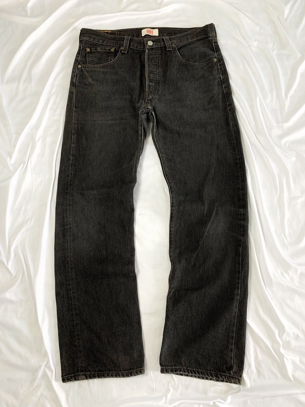 Levi's Levis 501 black stone size 33-35 Size US 34 / EU 50 - 2 Thumbnail