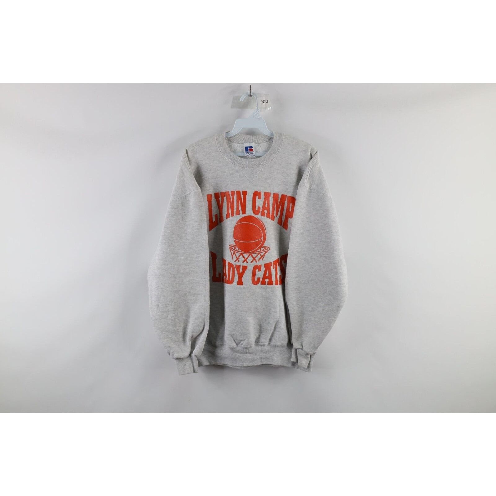 Russell Athletic Vintage 90s Russell Athletic Basketball Sweatshirt Gray Size US XL / EU 56 / 4 - 1 Thumbnail