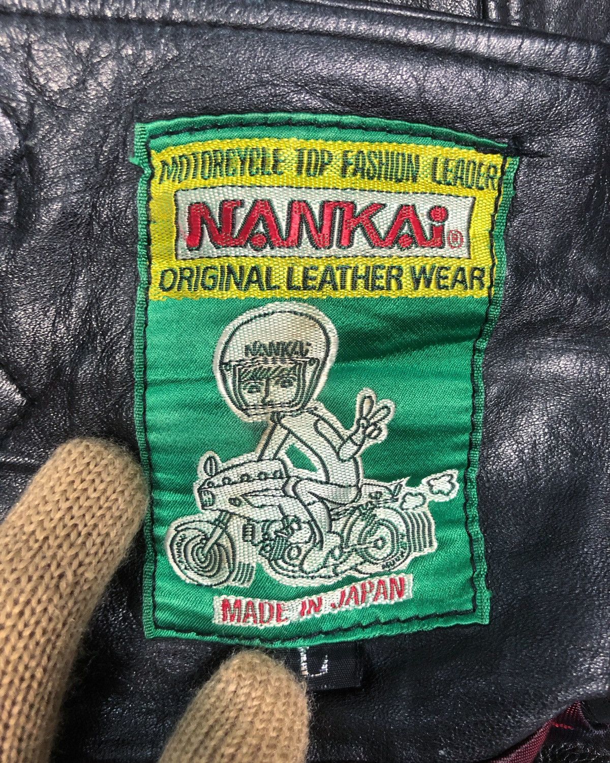 Japanese Brand Rare Vintage Nankai Japan Genuine Leather Motorcycle Pants Size US 29 - 14 Thumbnail