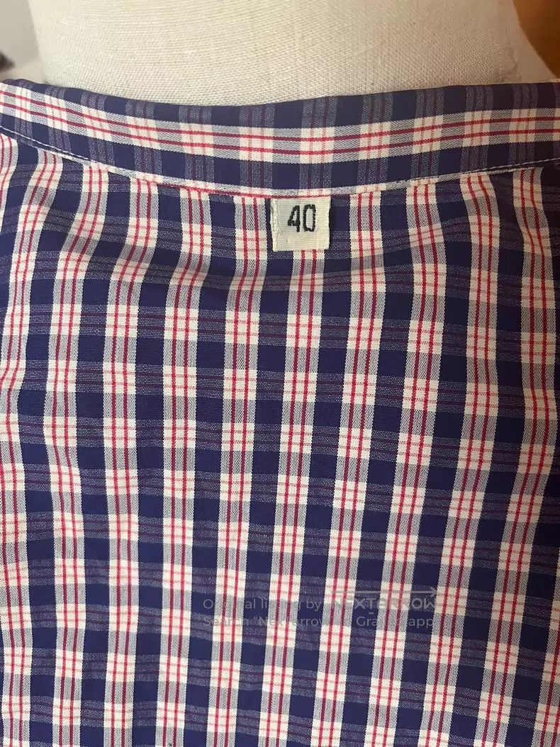 Vivienne Westwood Vivienne Westwood Bow Plaid Shirt Size S / US 4 / IT 40 - 6 Thumbnail