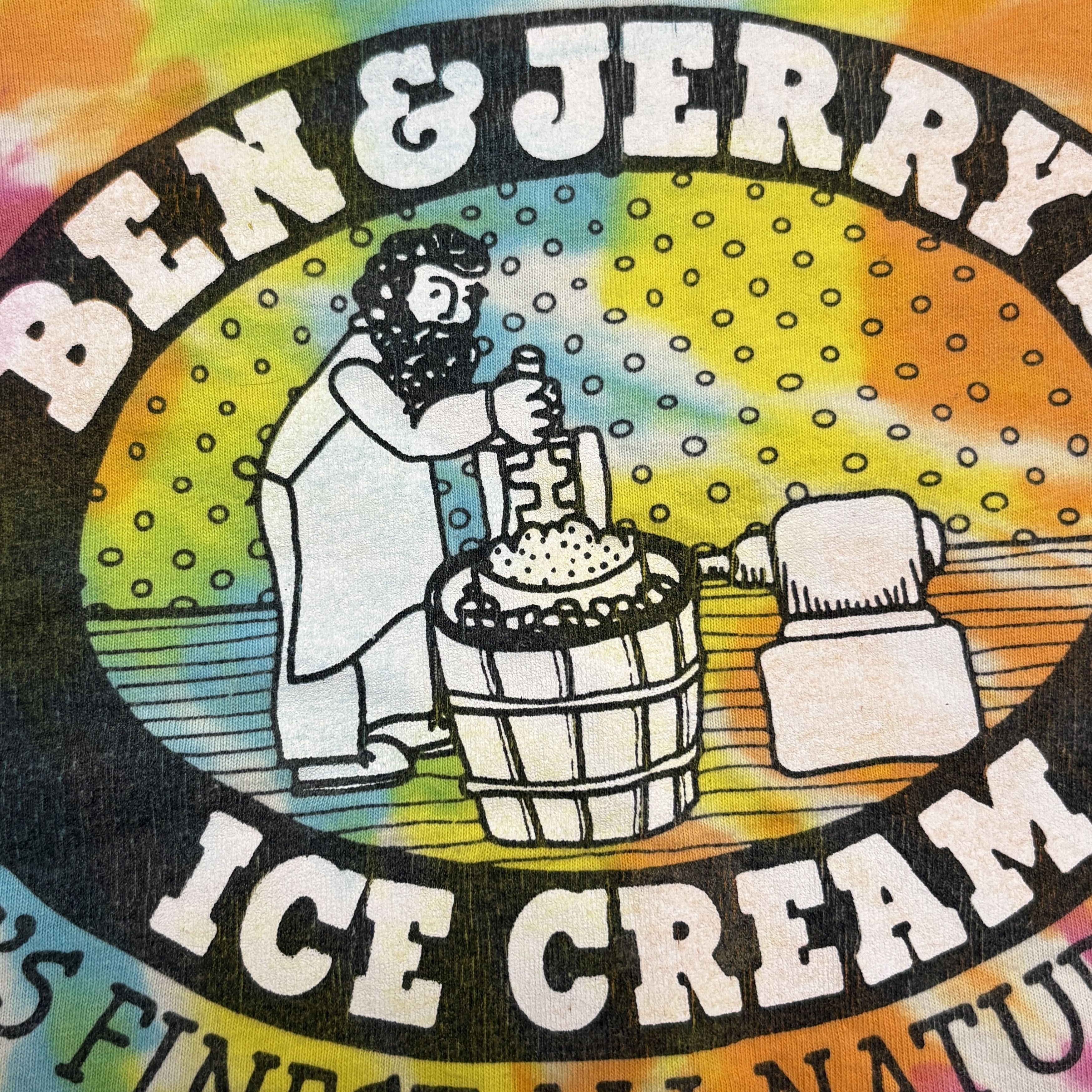Vintage Vintage Ben And Jerrys Shirt 90s Single Stitch Made In Usa Size US XL / EU 56 / 4 - 5 Thumbnail