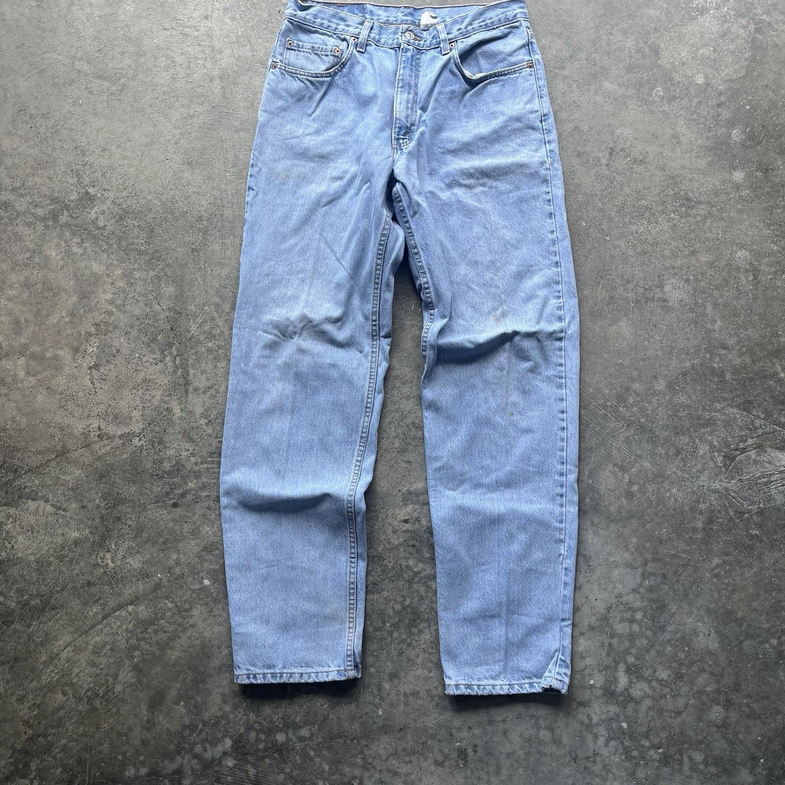 Levi's Vintage Levi’s 550 Jeans Mens 32 X 34 Light Wash Denim Relax Size US 32 / EU 48 - 5 Thumbnail