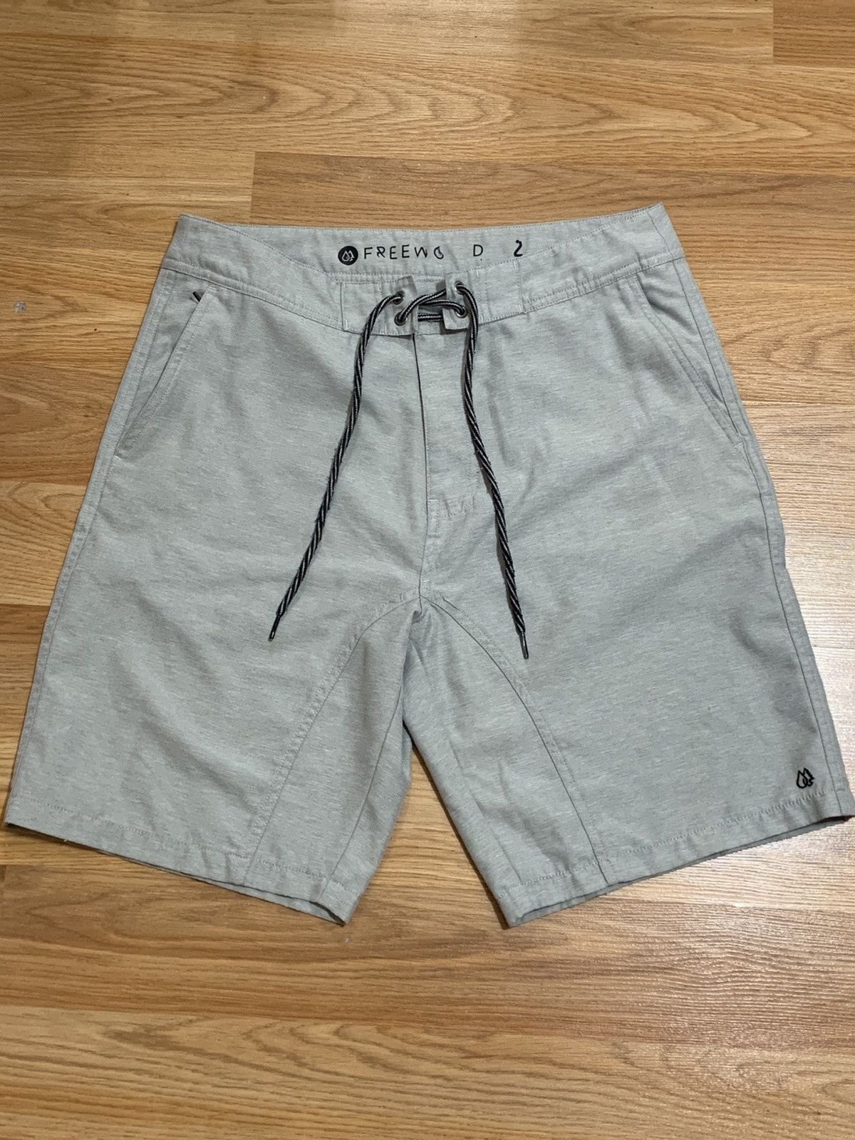 Freeworld Sz 32- Freeworld Boardshorts (grey- 32”) Size US 32 / EU 48 - 1 Thumbnail