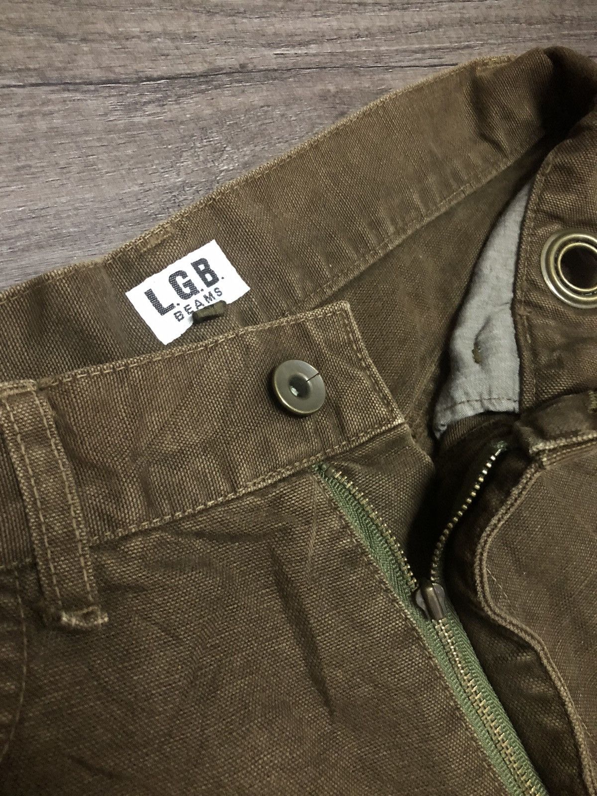 Beams Plus × Le Grande Bleu (L.G.B.) × Vintage VINTAGE MANIAC CORP L.G.B x BEAMS RARE DESIGN UNISEX Size US 30 / EU 46 - 20 Thumbnail