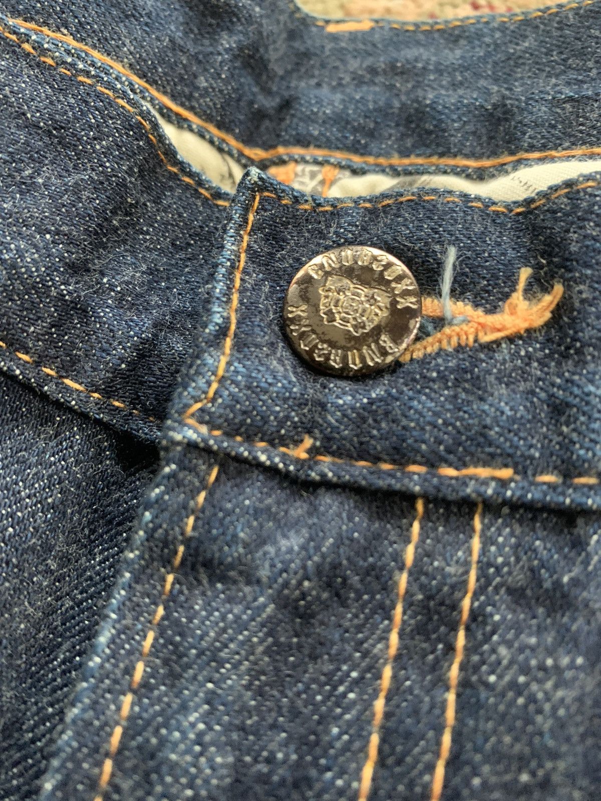 Japanese Brand × Vintage SELVEDGE SUMO EMBEROIDED JEANS Size US 32 / EU 48 - 10 Thumbnail