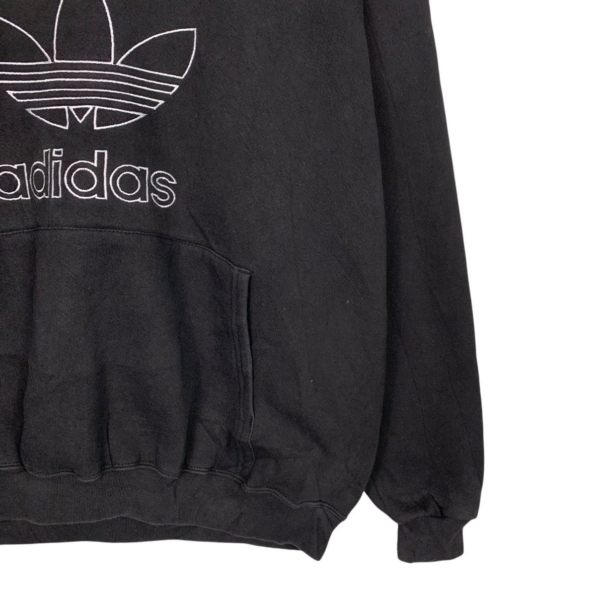 Adidas Vintage 90’s ADIDAS Big Logo Pullover Hoodies #3587-C164 Size US L / EU 52-54 / 3 - 6 Thumbnail