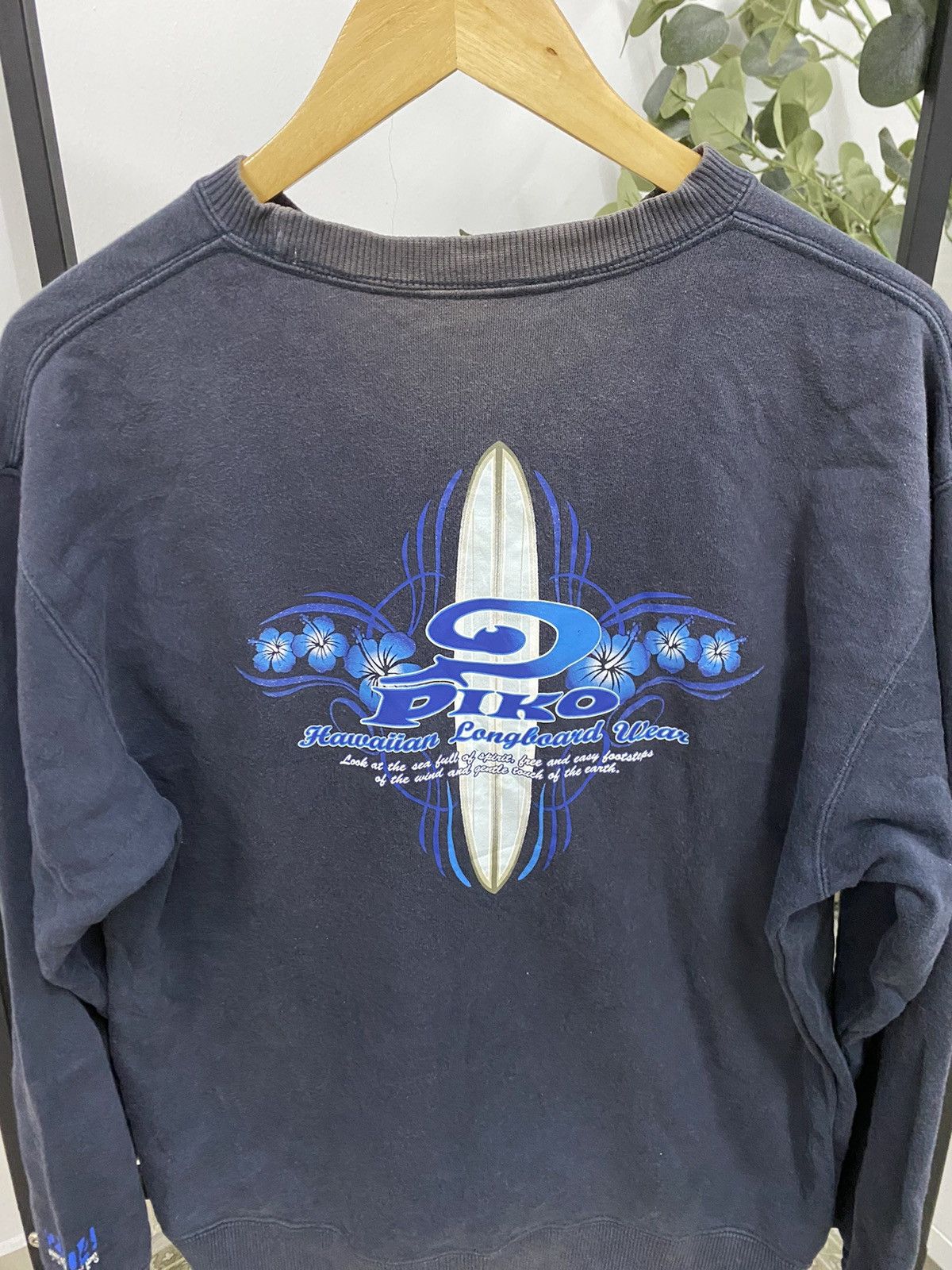 Japanese Brand × Vintage 2004s Vtg Piko Hawaiian Longboard Wear Size US L / EU 52-54 / 3 - 3 Thumbnail