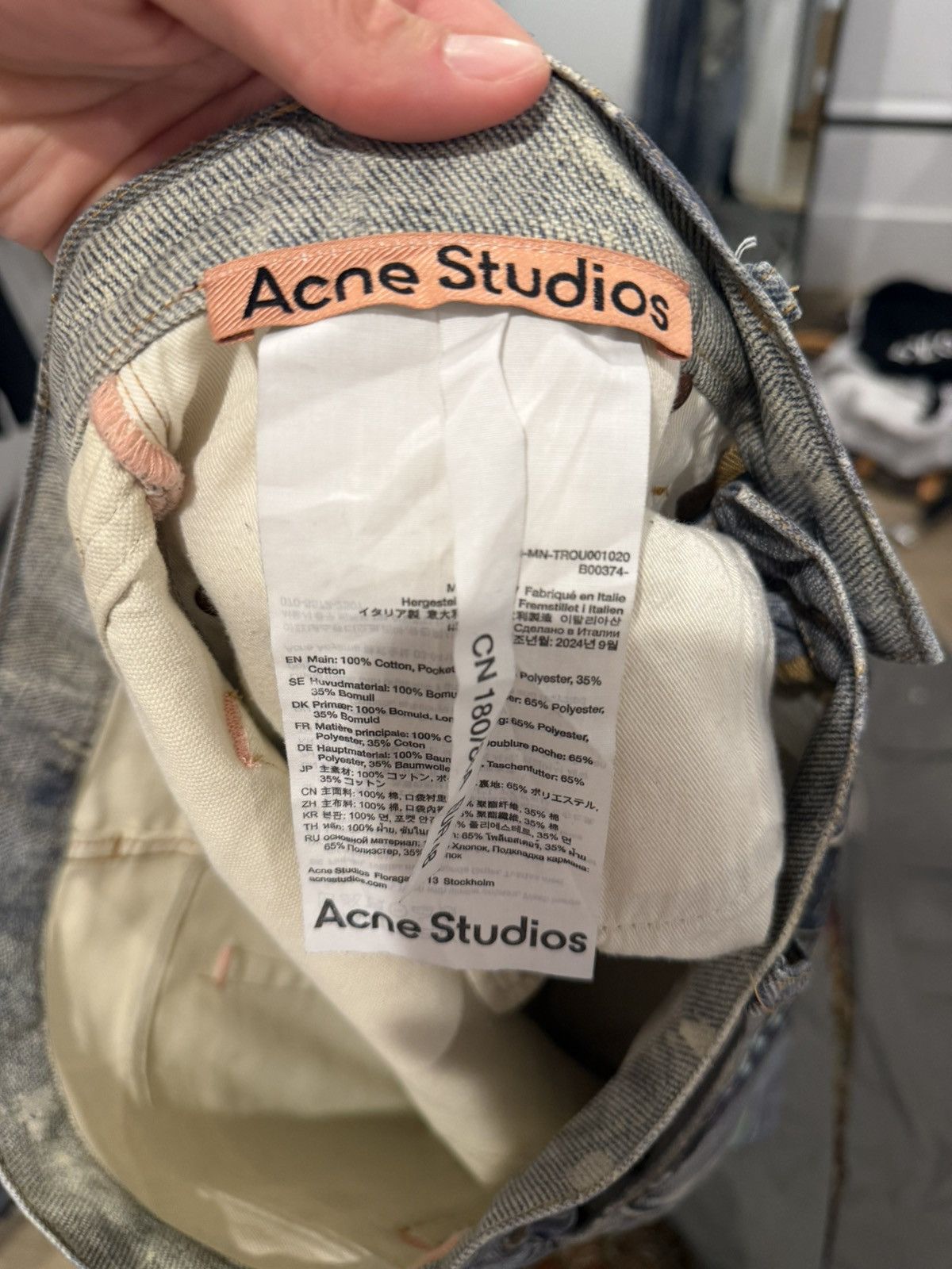 Acne Studios Acne Studios Wallet Chain Detail Pants Size US 32 / EU 48 - 9 Thumbnail