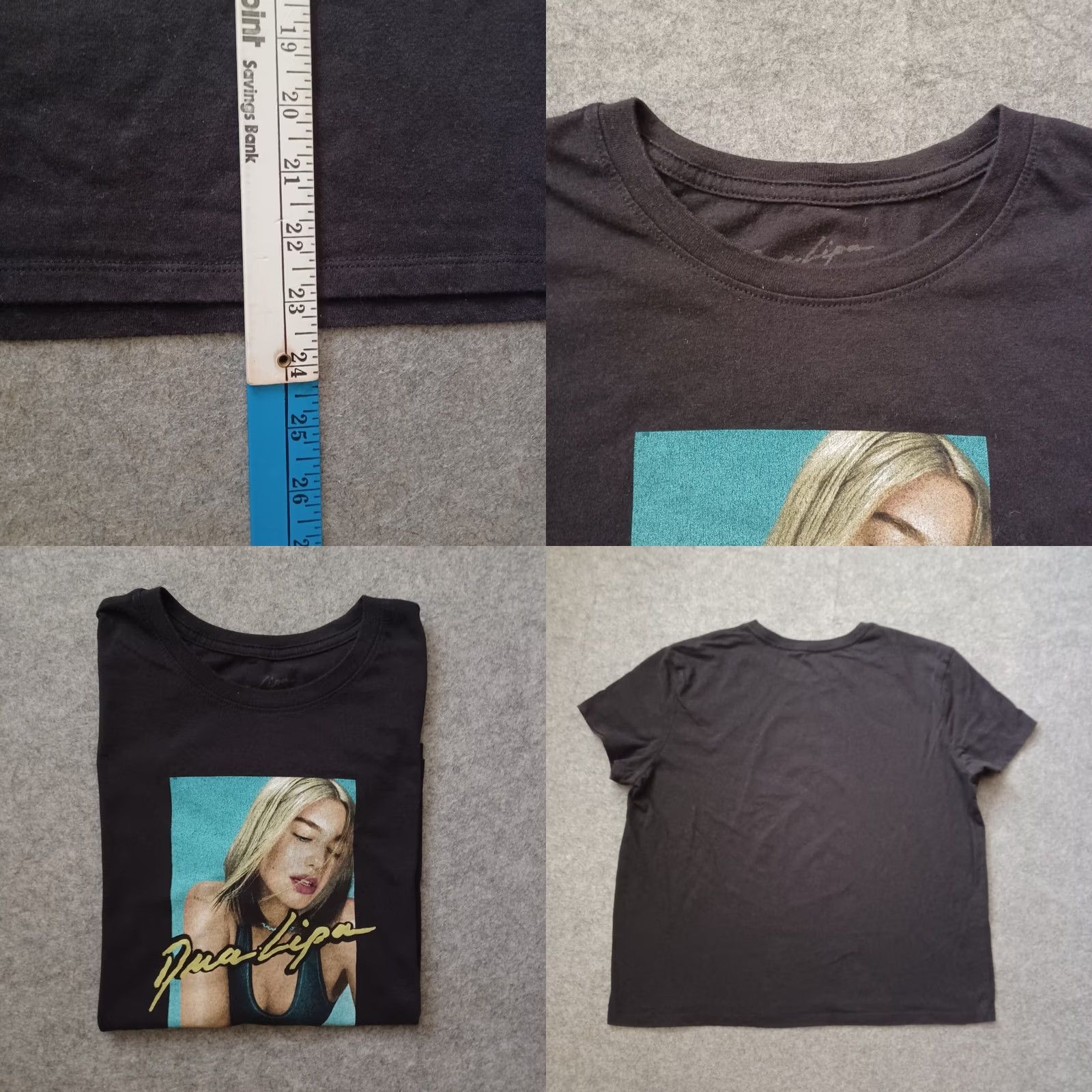 Vintage Dua Lipa T Shirt Womens XL Black Short Sleeve Graphic Picture Band Tee Shirt Adult Womens Size XL / US 12-14 / IT 48-50 - 8 Thumbnail