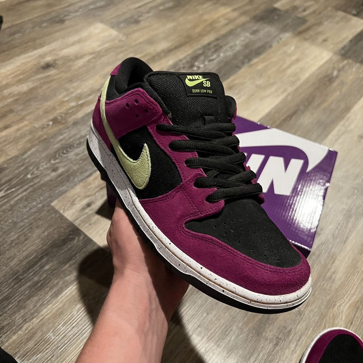Nike Sb Dunk Low Pro ACG Terra Red Plum