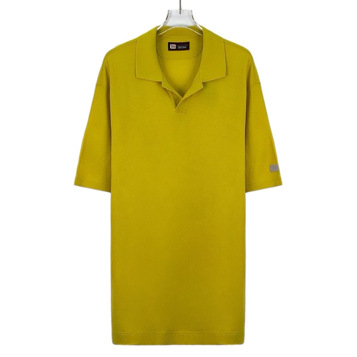 Z Zegna Zegna Techmerino Yellow Label Wool Polo Shirt K26WX Size US S / EU 44-46 / 1 - 1 Thumbnail