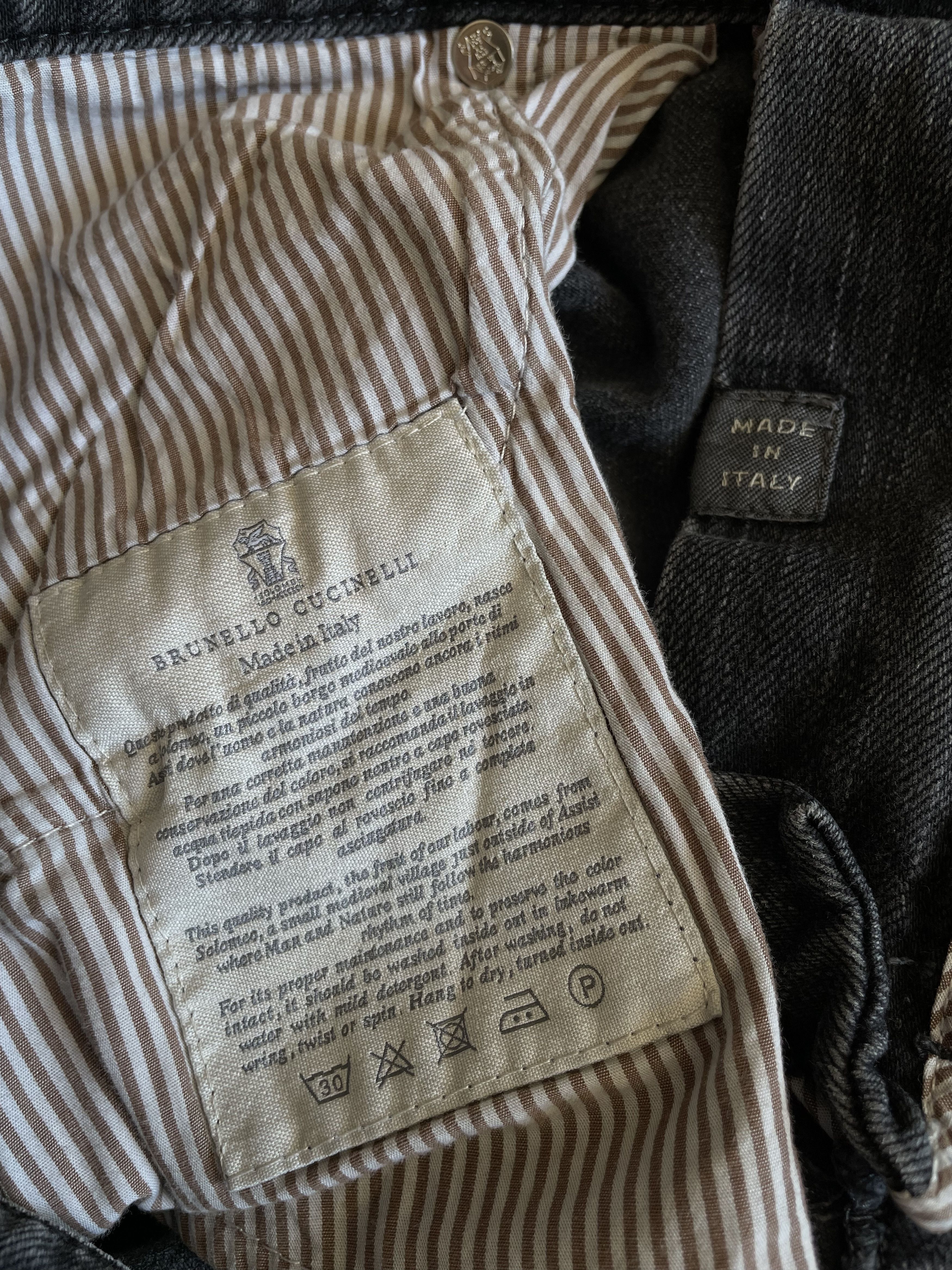 Brunello Cucinelli Brunello Cucinelli Lose Fit denim Pants Size US 33 - 9 Thumbnail