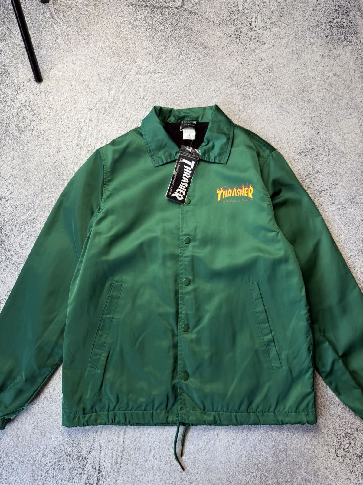 Thrasher VINTAGE THRASHER COACH JACKET SK8 Rare Size US S / EU 44-46 / 1 - 6 Thumbnail
