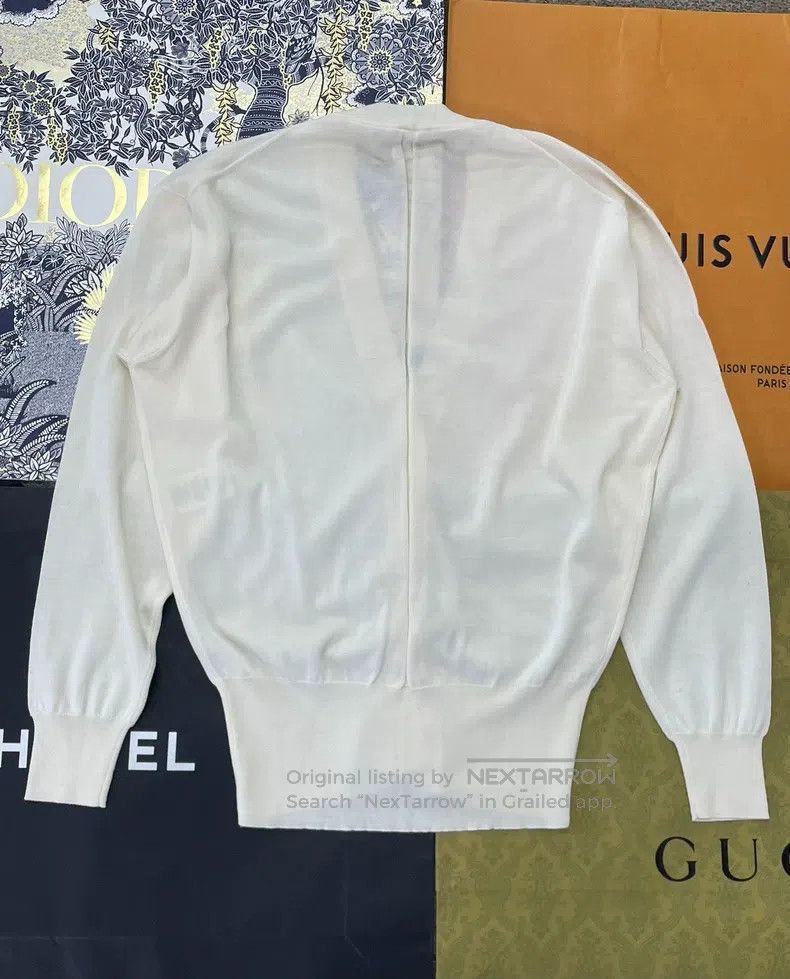The Row The row White Knit Cardigan Size S / US 4 / IT 40 - 3 Thumbnail