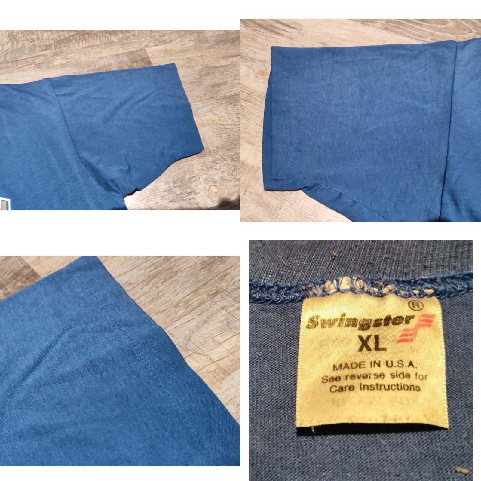 NCAA VINTAGE Swingster Kentucky Wildcats 80s Blue Graphic T-Shirt XL Made In USA NCAA Size US L / EU 52-54 / 3 - 8 Thumbnail