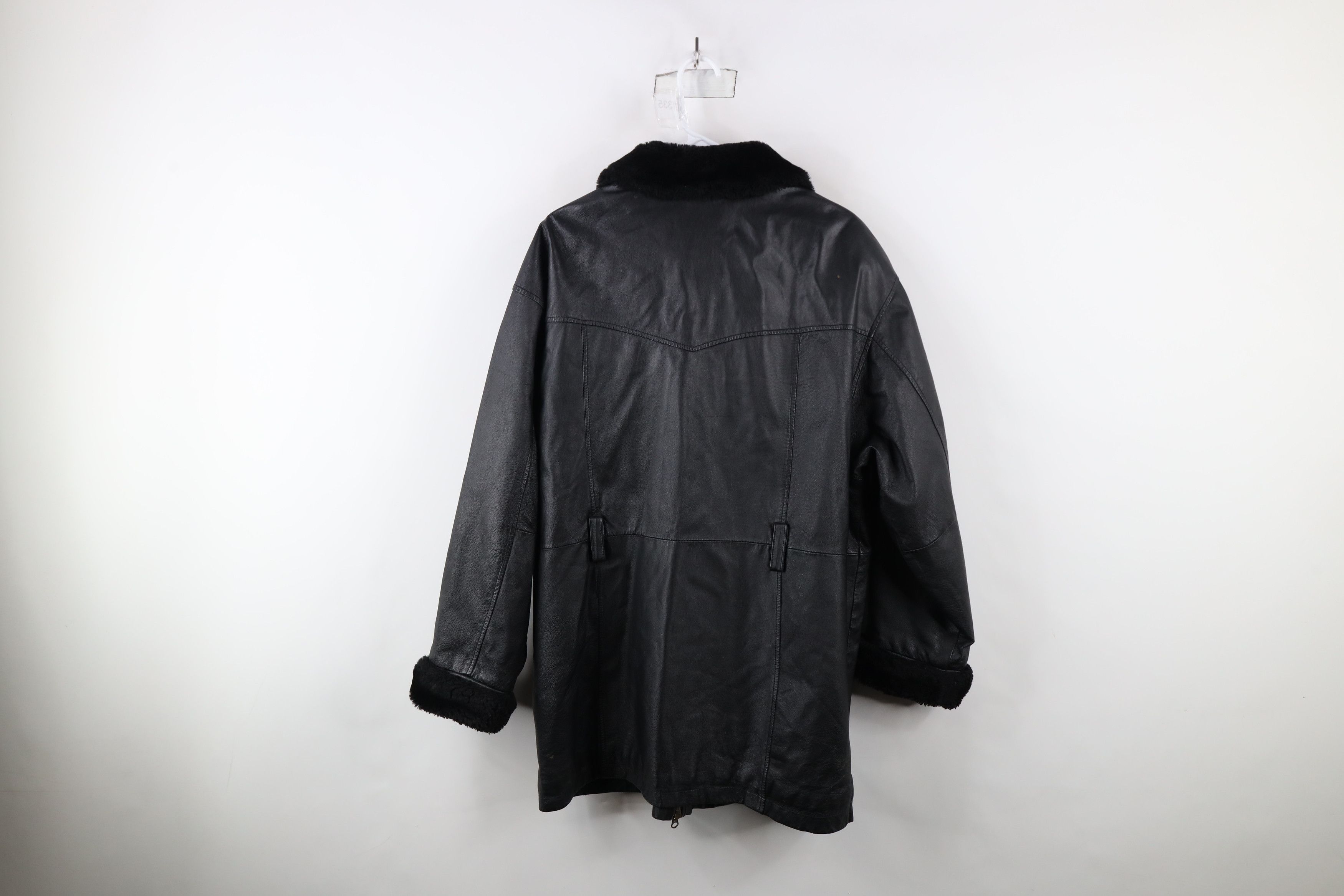 Vintage Vintage 90s Streetwear Leather Pennylane Leather Jacket Size US L / EU 52-54 / 3 - 15 Thumbnail