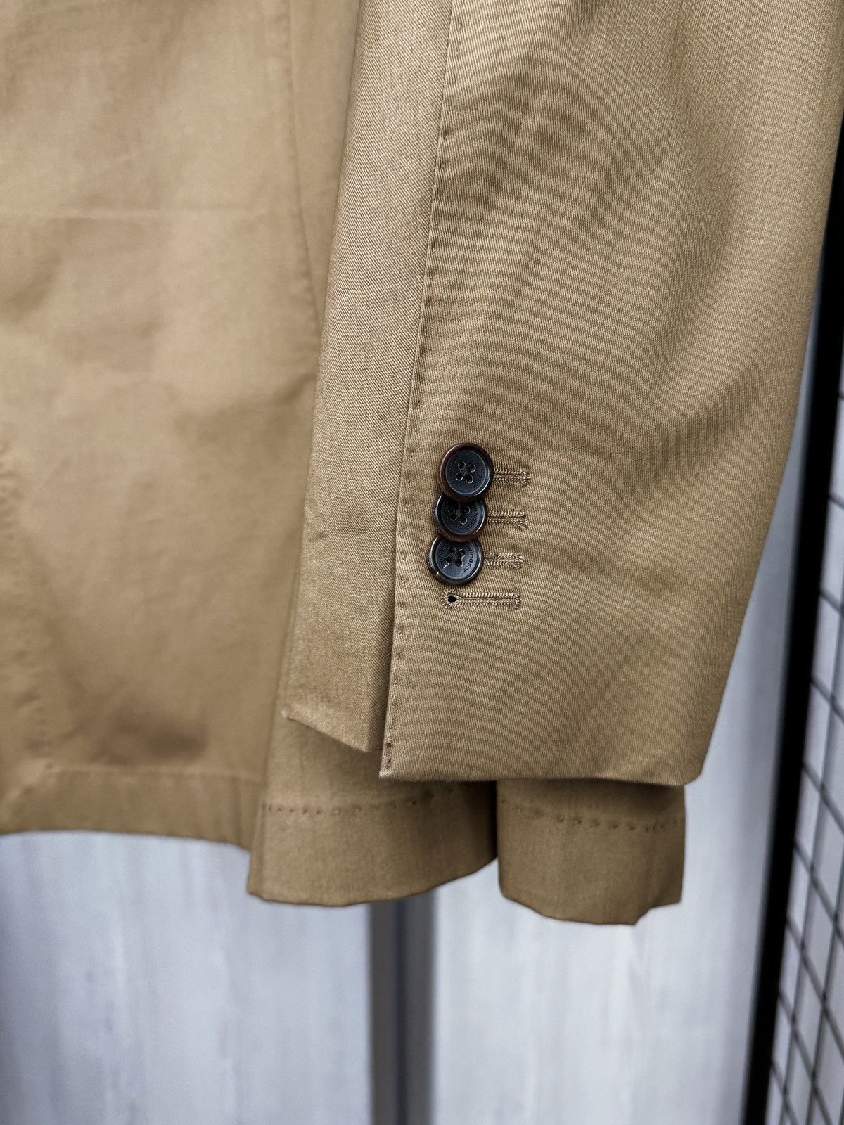 Other Windsor. Brown Solerto + Santios Cotton Silk Blend Suit 52 Size 42R - 21 Thumbnail