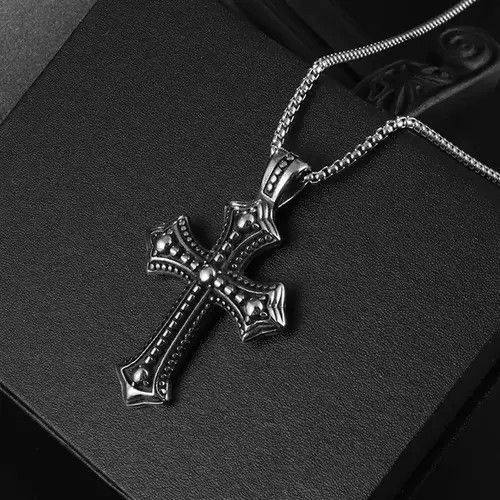 Jewelry Komuro x Honji Cross Gothic Punk Rock Style Chain Necklace Size ONE SIZE - 5 Thumbnail