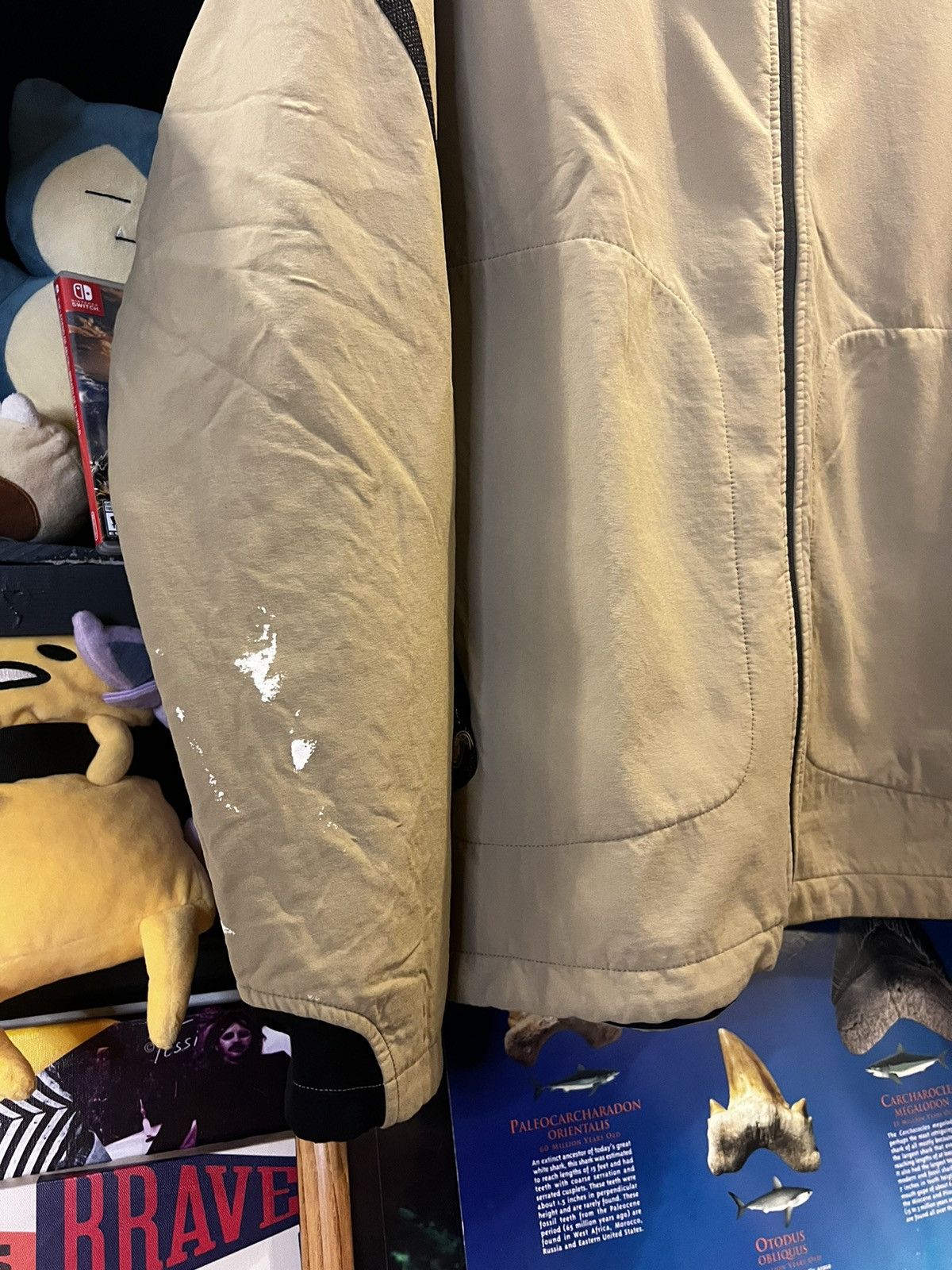 Nike × Vintage VTG Nike Tan Sphere Jacket Size US XXL / EU 58 / 5 - 8 Thumbnail