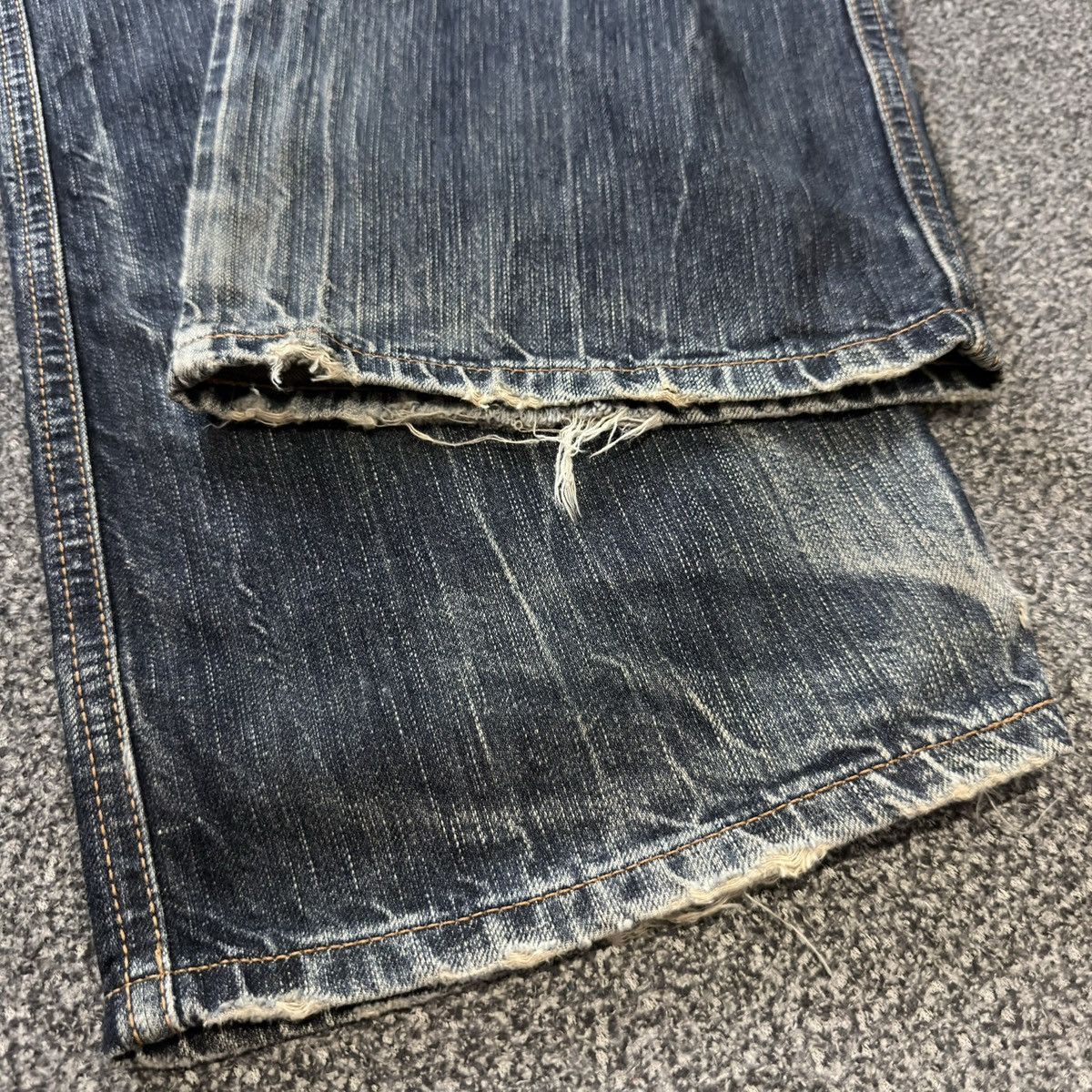 Kapital Insane ‼️ Flared Sick Japanese Edwin 503 Clawmark denim Size US 34 / EU 50 - 6 Thumbnail