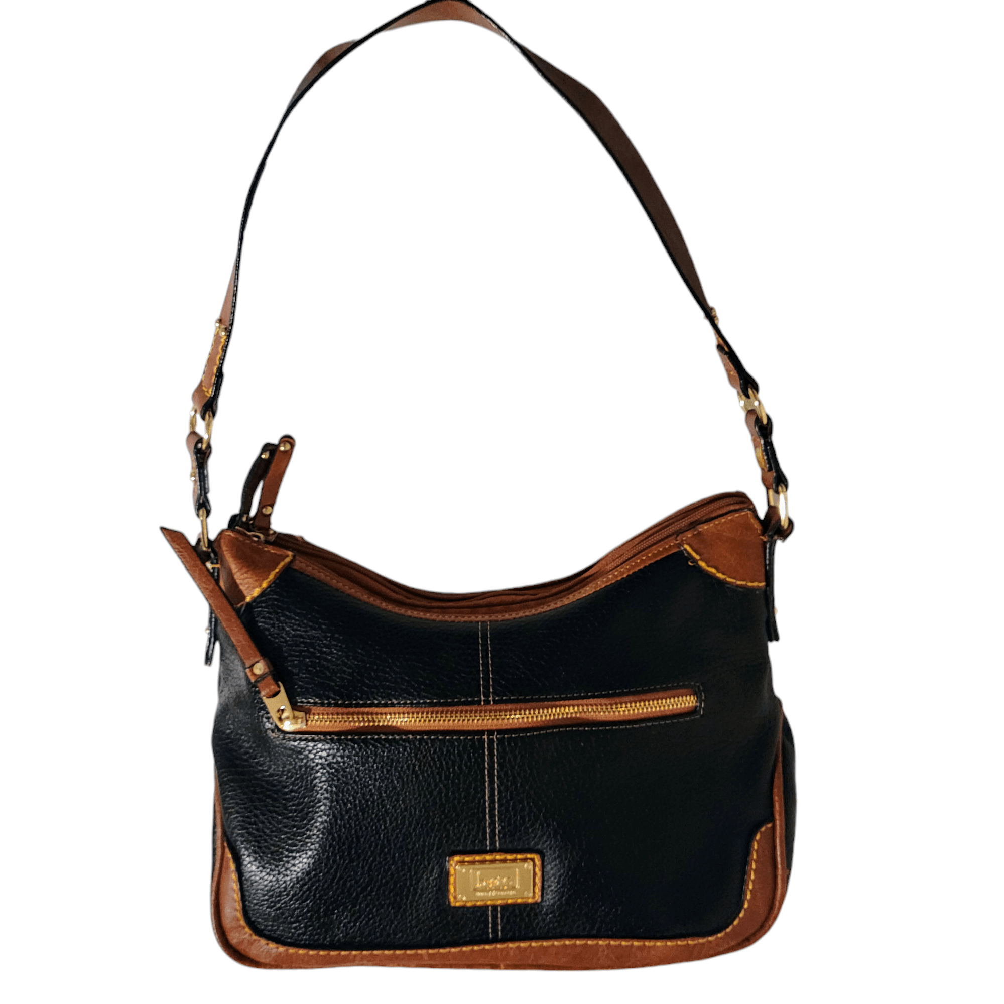 Boc B.O.C. Oakfield Hobo Black & Tan Faux Leather Shoulder Bag Size ONE SIZE - 3 Thumbnail