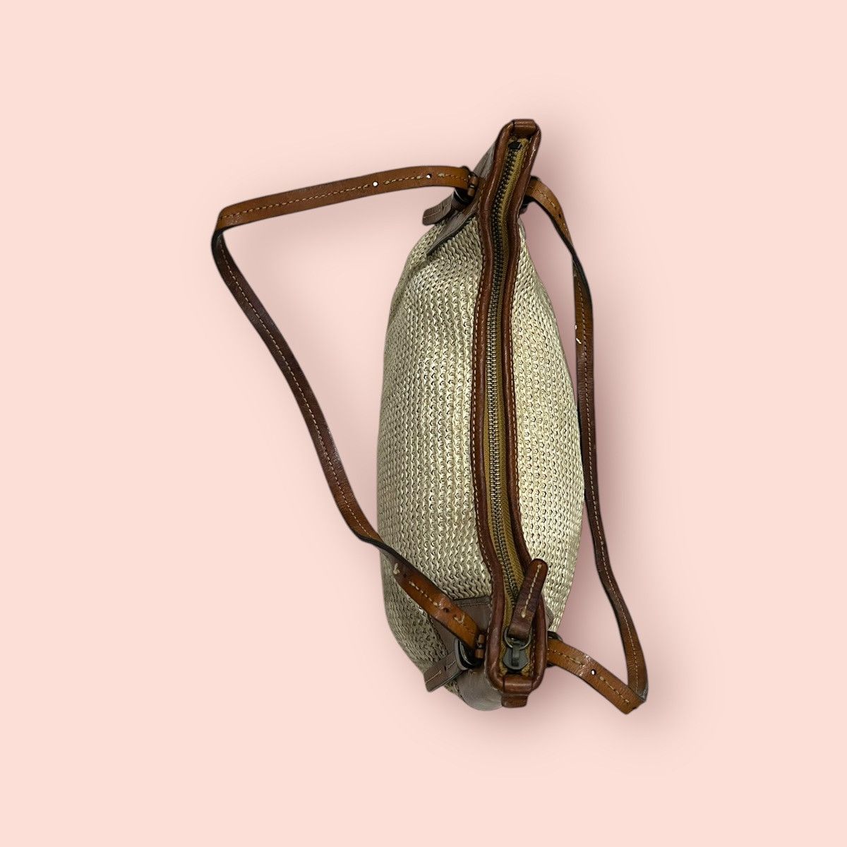 Edition Japan × Japanese Brand × Vintage VINTAGE SAZABY JAPAN CROCHET STRAW / LEATHER STRAPS HANDBAG Size ONE SIZE - 8 Thumbnail